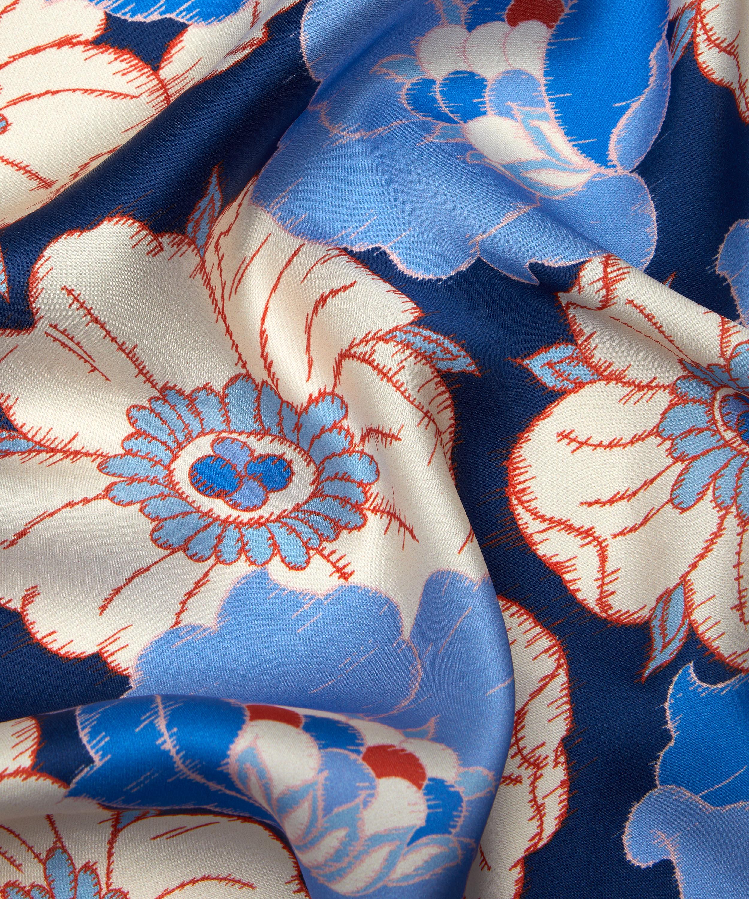 Liberty Fabrics - Ikat Anemone Silk Satin image number 3