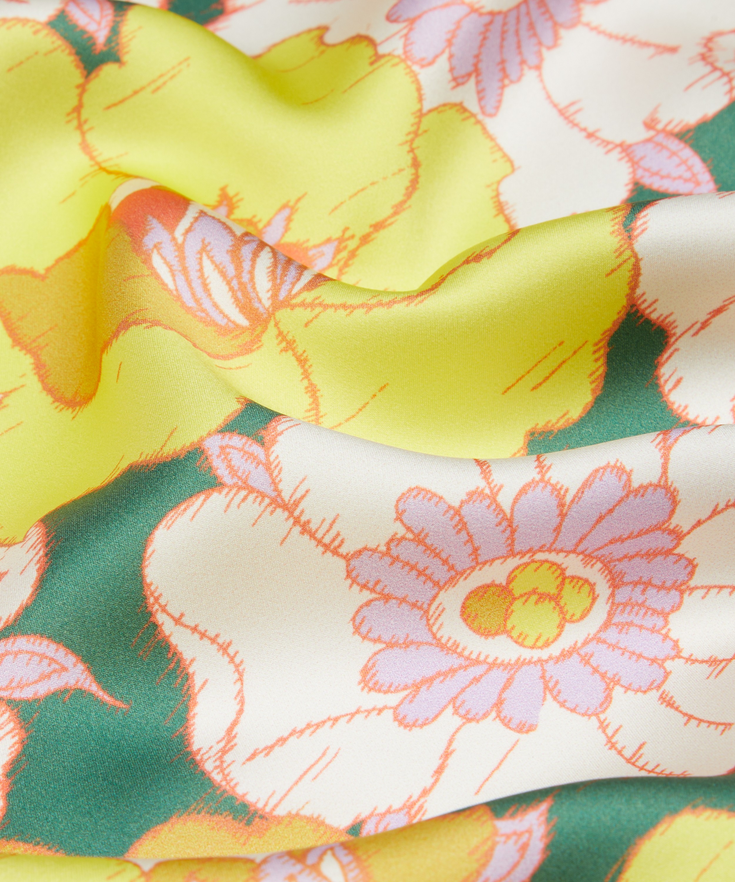 Liberty Fabrics - Ikat Anemone Silk Satin image number 3