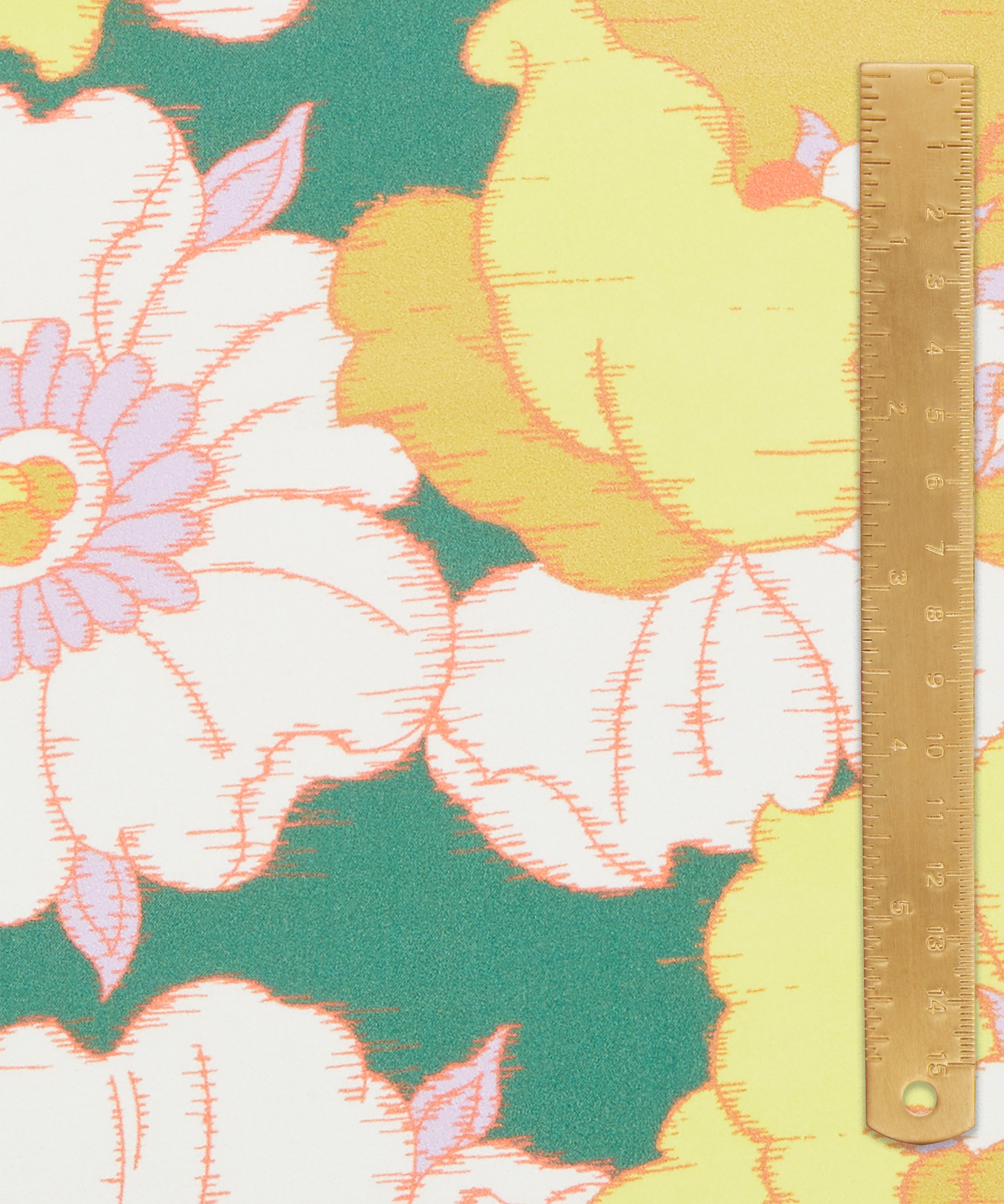Liberty Fabrics - Ikat Anemone Silk Satin image number 4