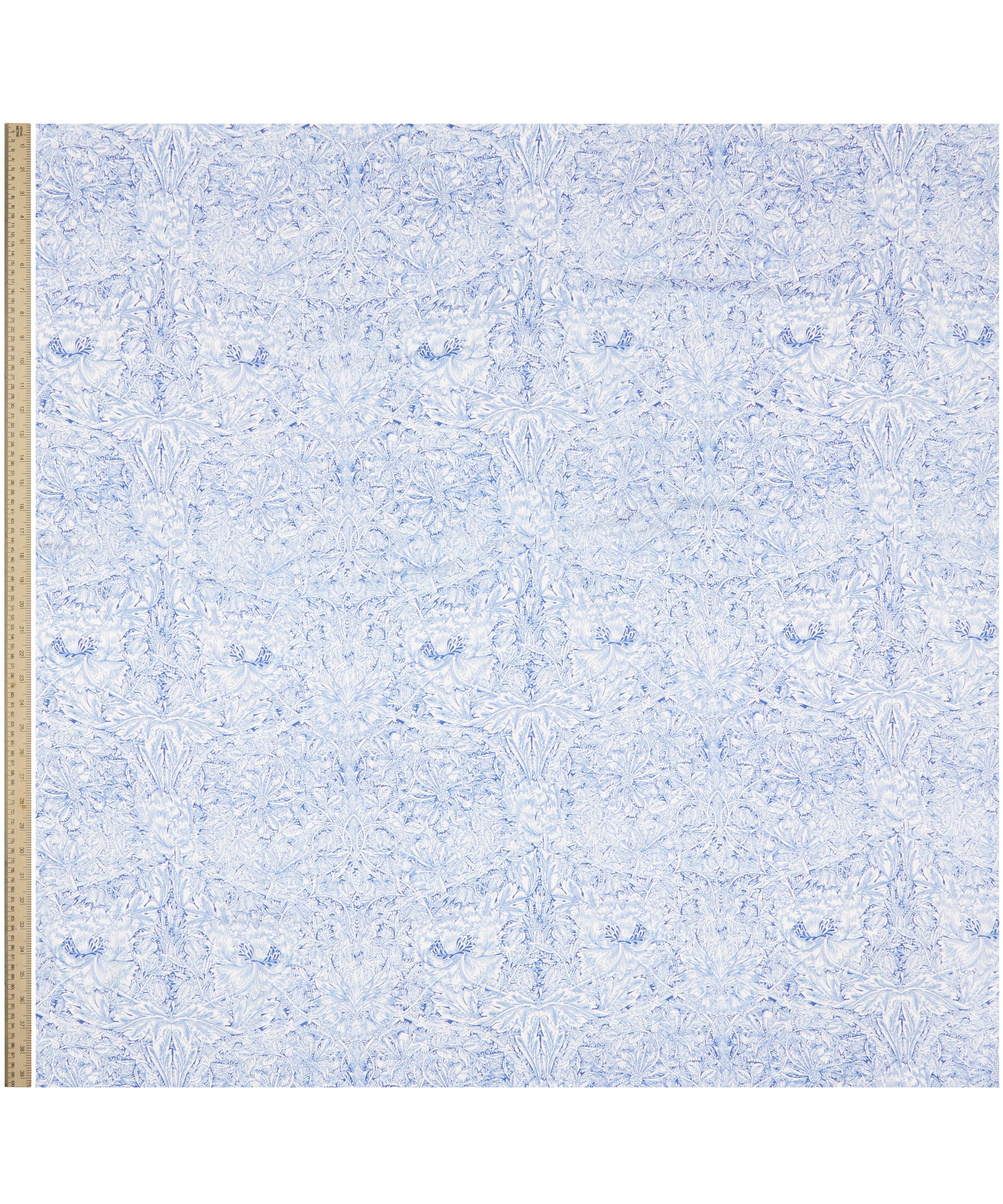 Liberty Fabrics - Indigo Morris Silk Satin image number 1
