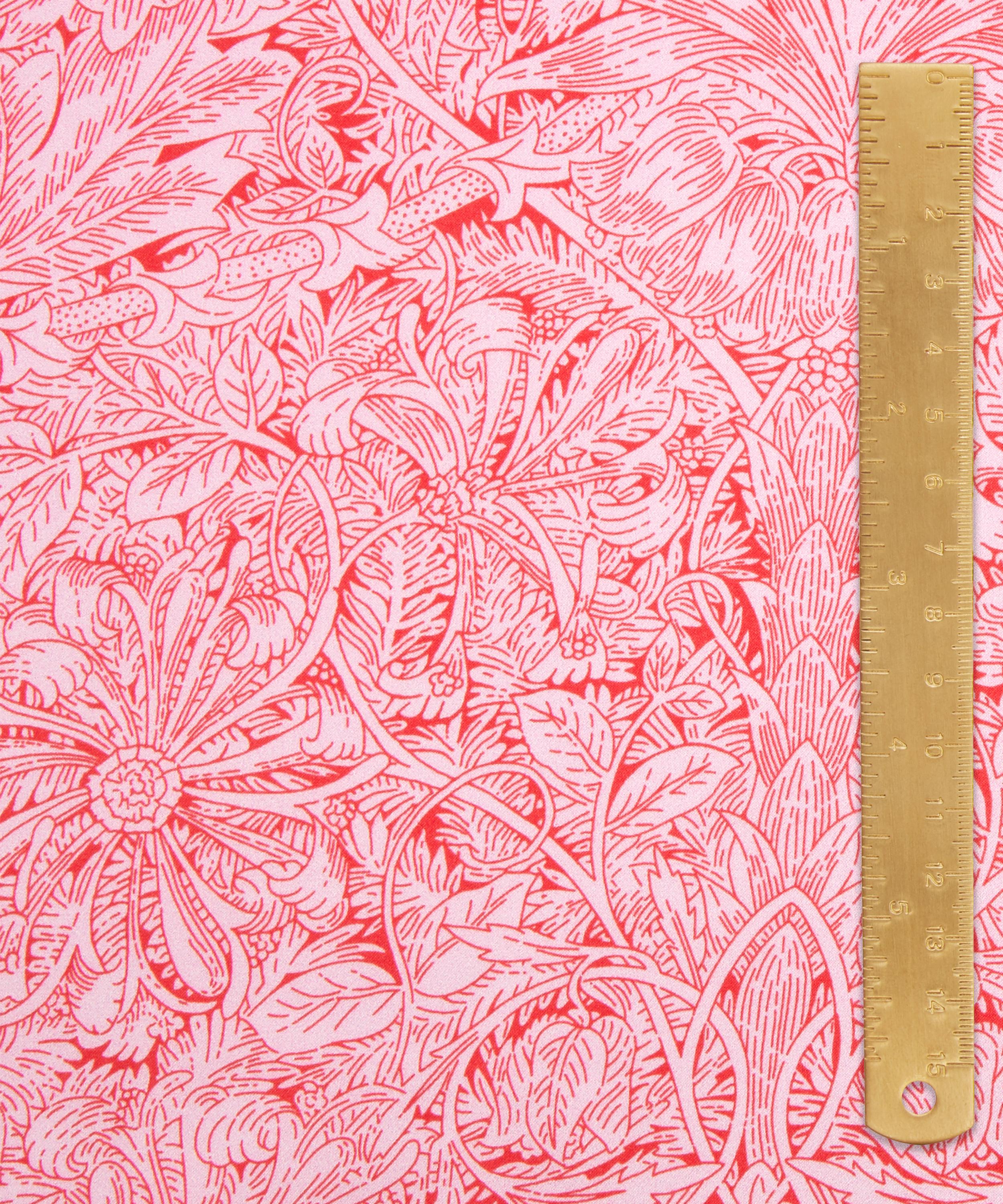 Liberty Fabrics - Indigo Morris Silk Satin image number 4