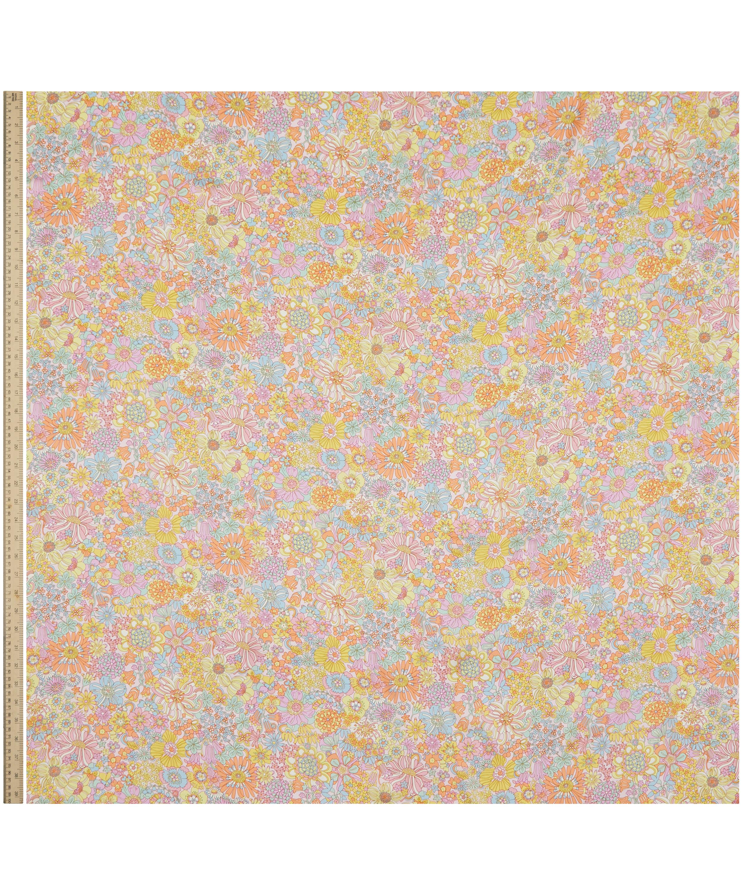 Liberty Fabrics - Rainbow Garden Silk Satin image number 1
