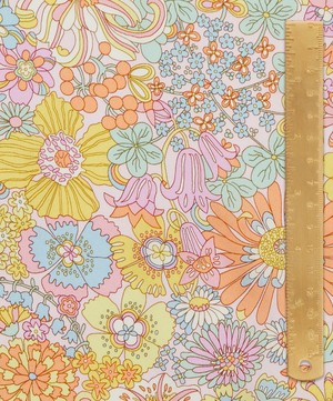Liberty Fabrics - Rainbow Garden Silk Satin image number 4
