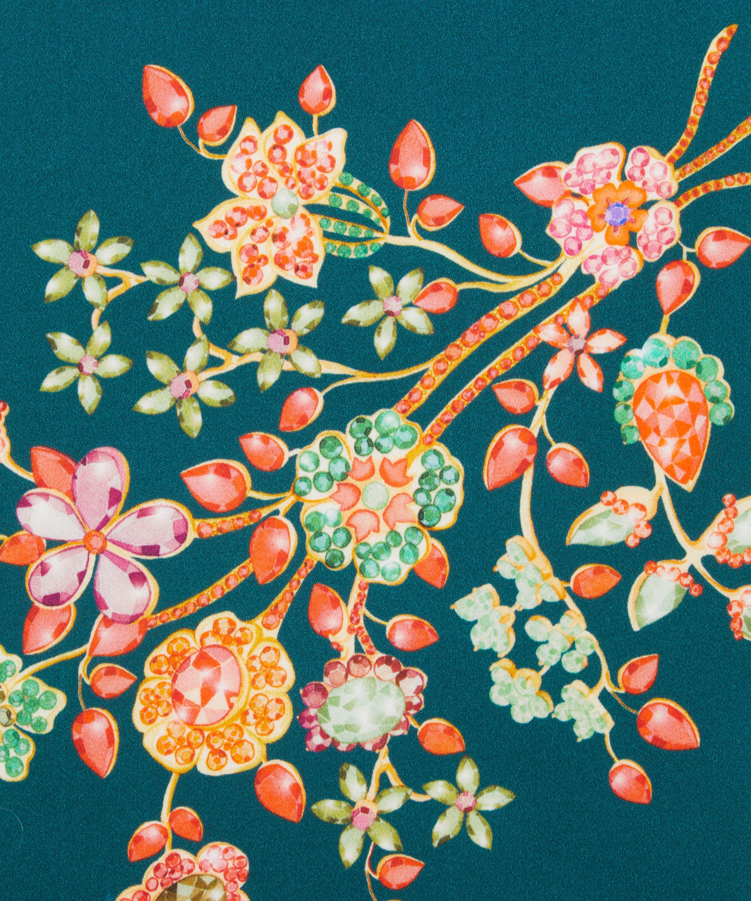 Liberty Fabrics - Fiona’s Bouquet Silk Satin image number 0