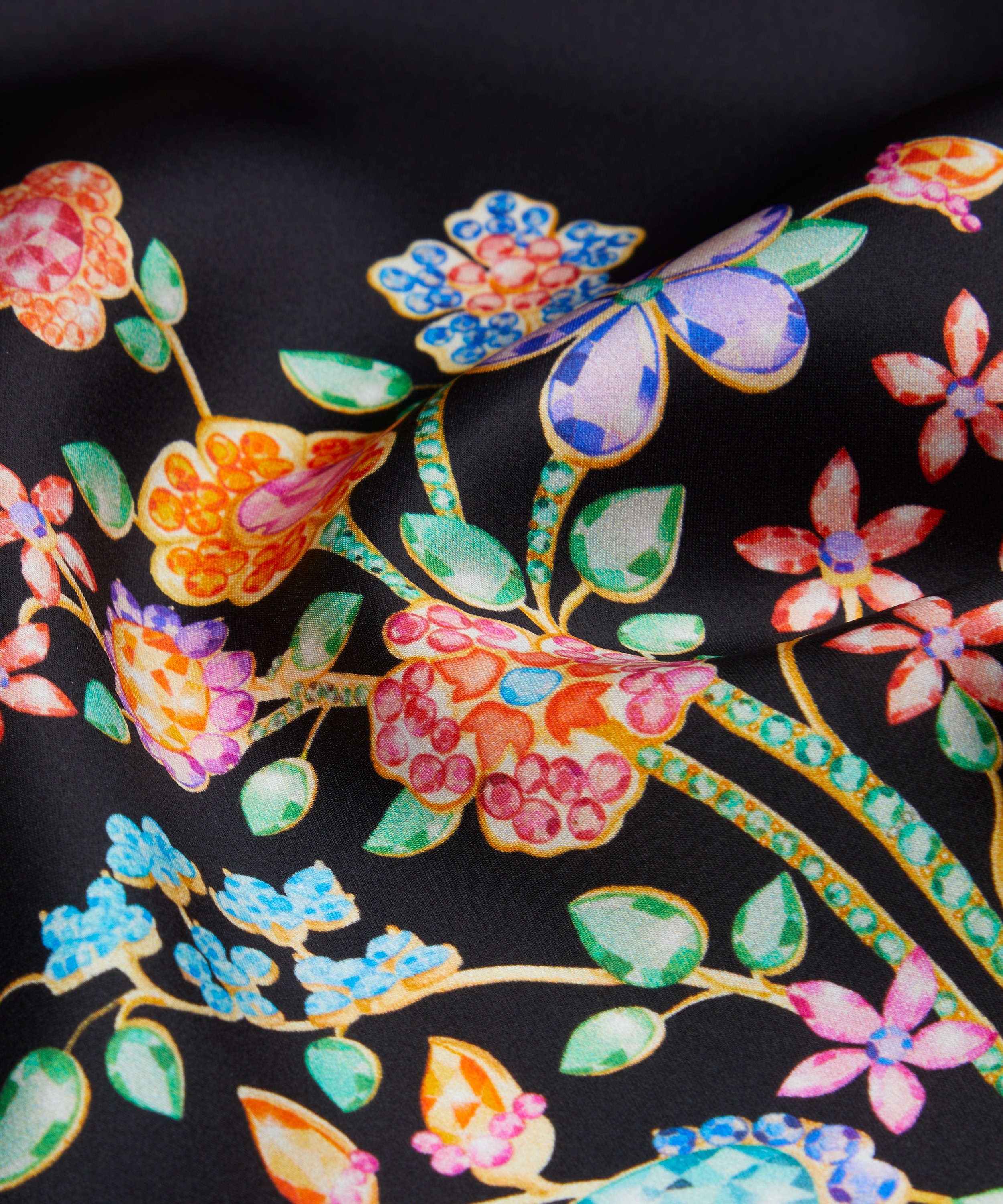 Liberty Fabrics - Fiona’s Bouquet Silk Satin image number 3