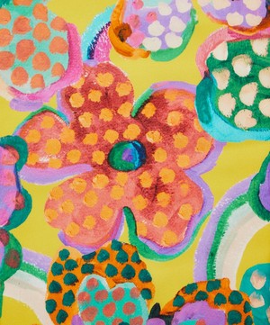 Liberty Fabrics - Fauvism Floral Silk Satin image number 0