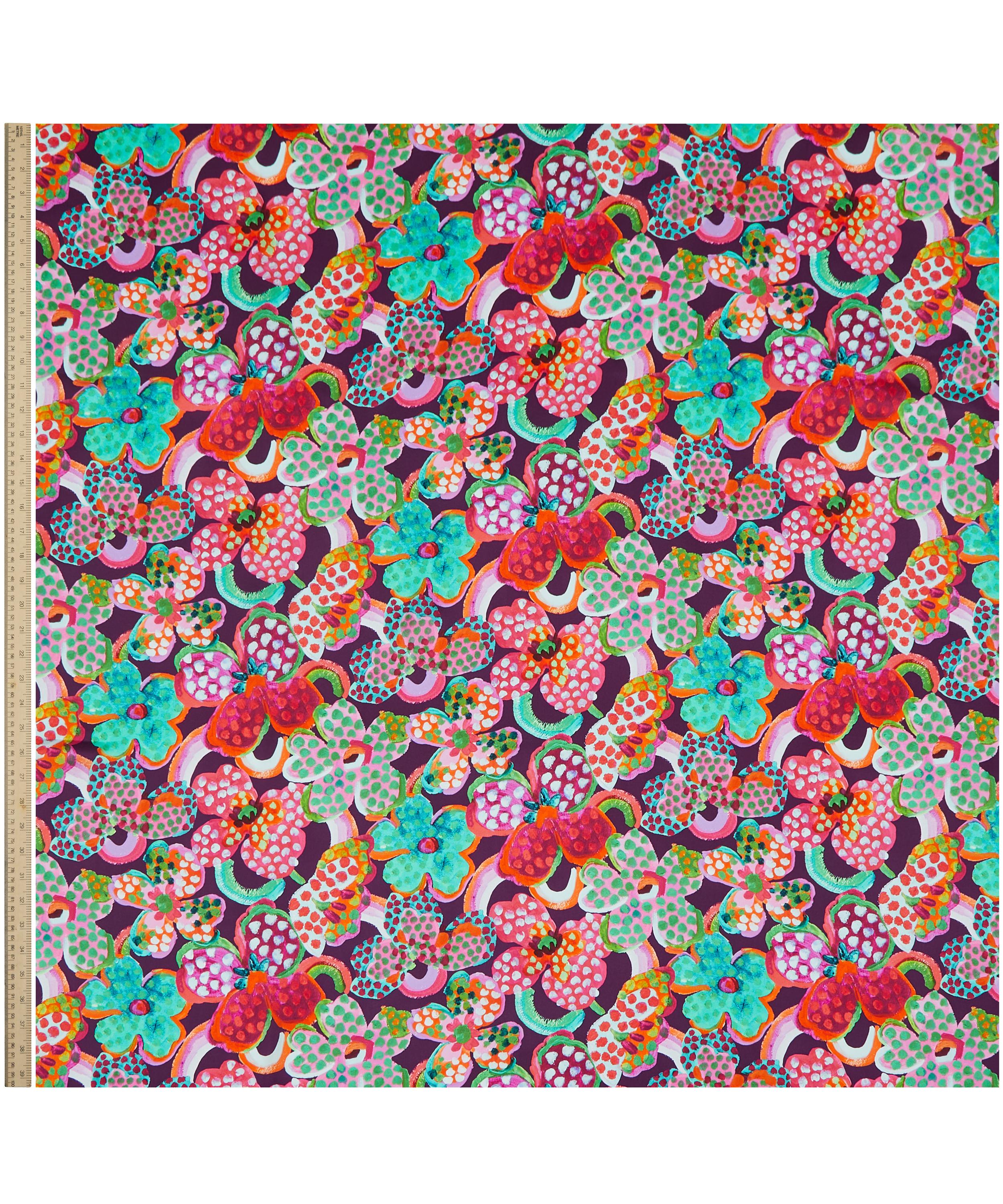 Liberty Fabrics - Fauvism Floral Silk Satin image number 1