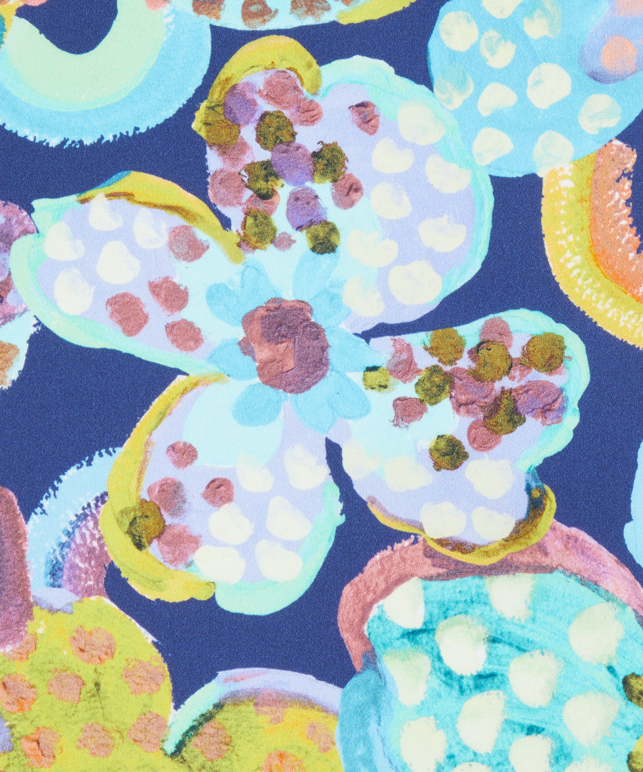 Liberty Fabrics - Fauvism Floral Silk Satin image number 0