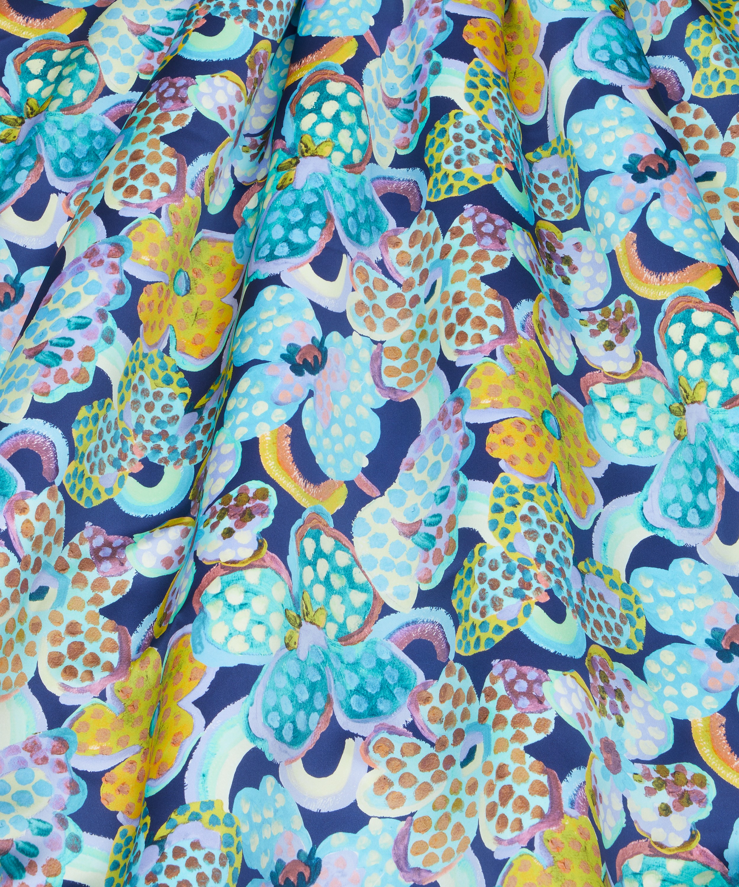 Liberty Fabrics - Fauvism Floral Silk Satin image number 2