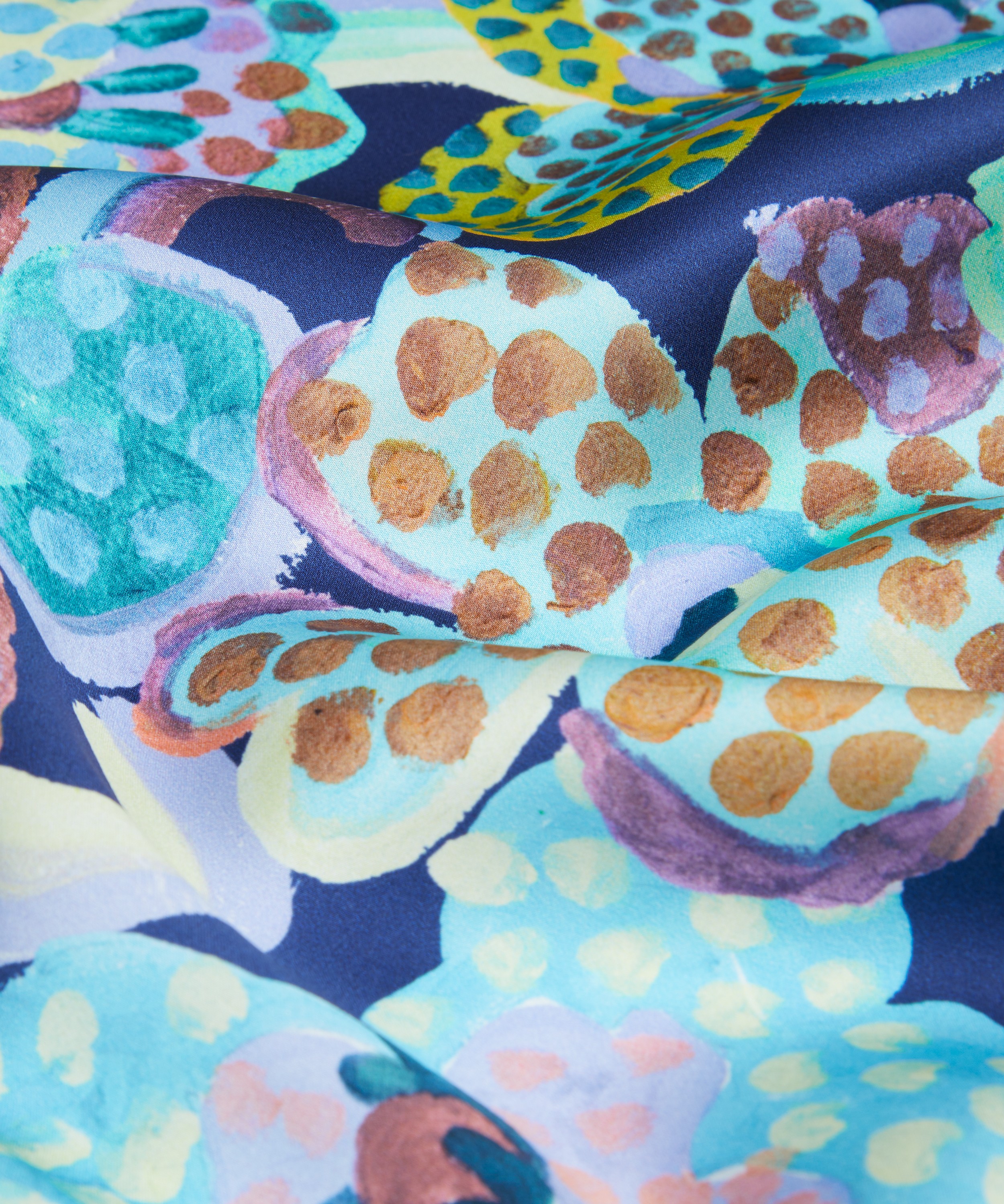 Liberty Fabrics - Fauvism Floral Silk Satin image number 3