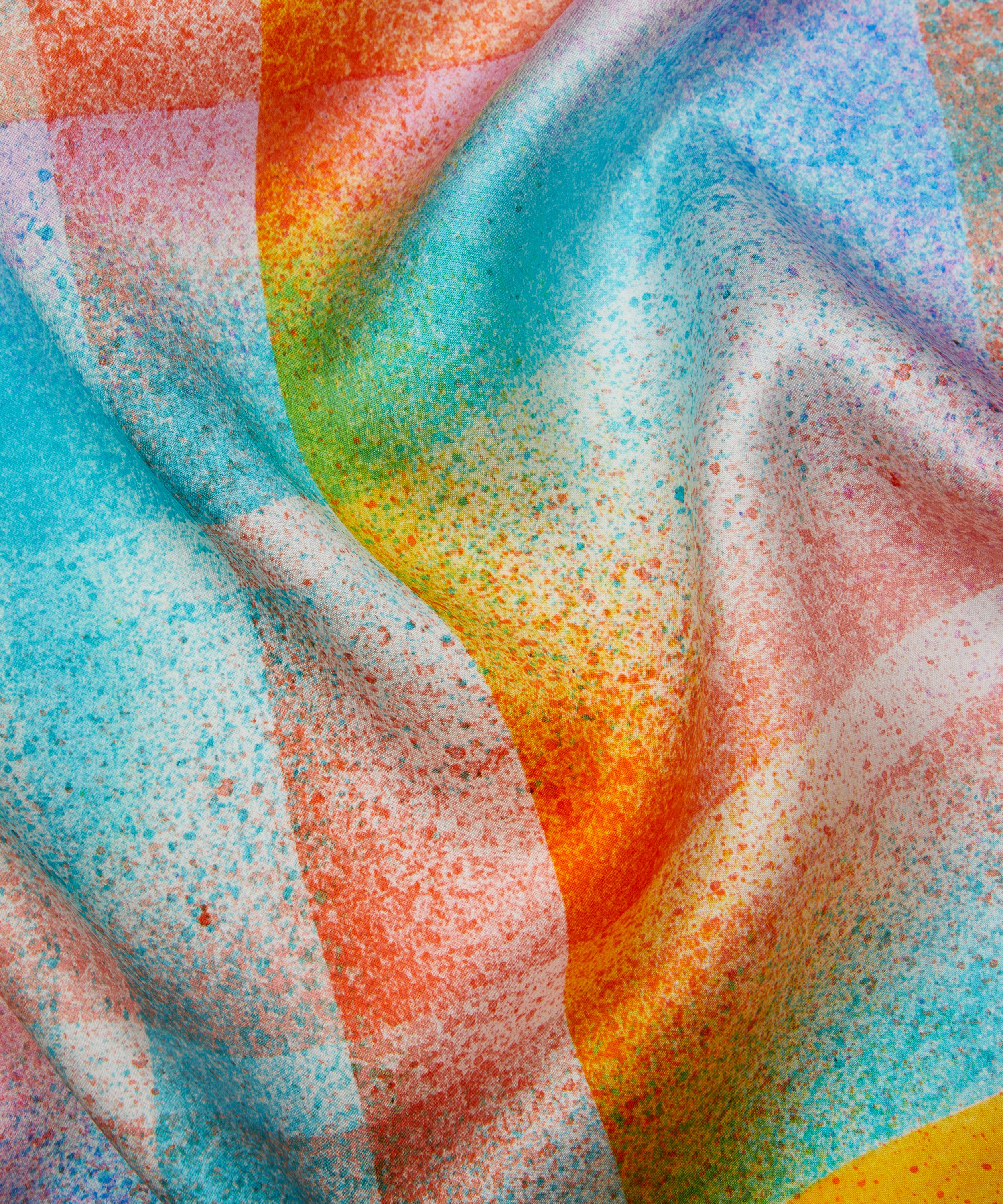 Liberty Fabrics - Technicolour Silk Satin image number 3