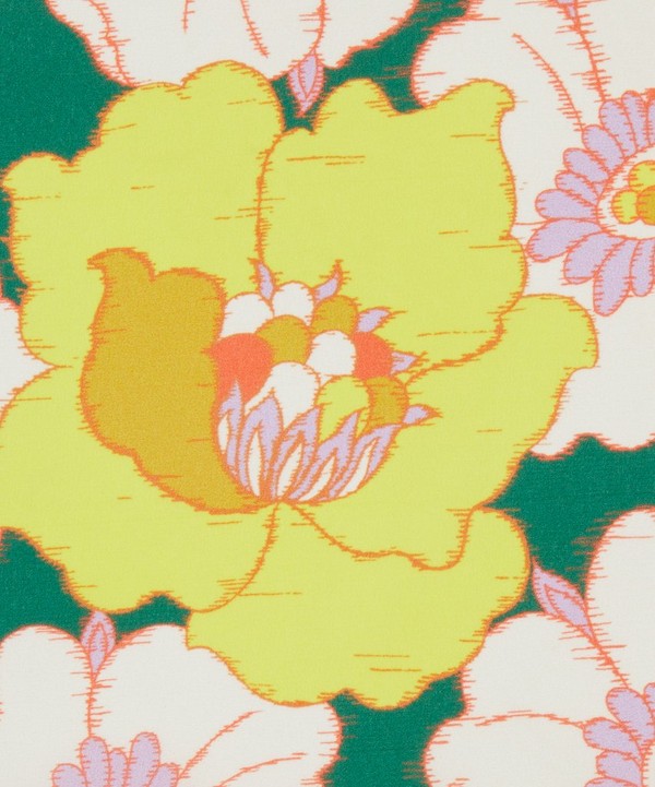 Liberty Fabrics - Ikat Anemone Crepe de Chine image number null