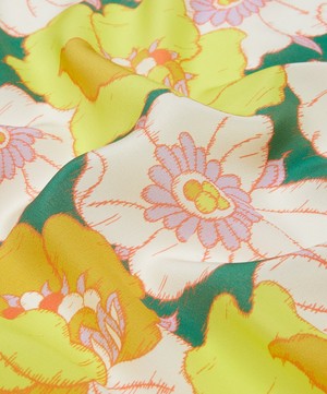 Liberty Fabrics - Ikat Anemone Crepe de Chine image number 3