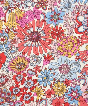 Liberty Fabrics - Rainbow Garden Crepe de Chine image number 0