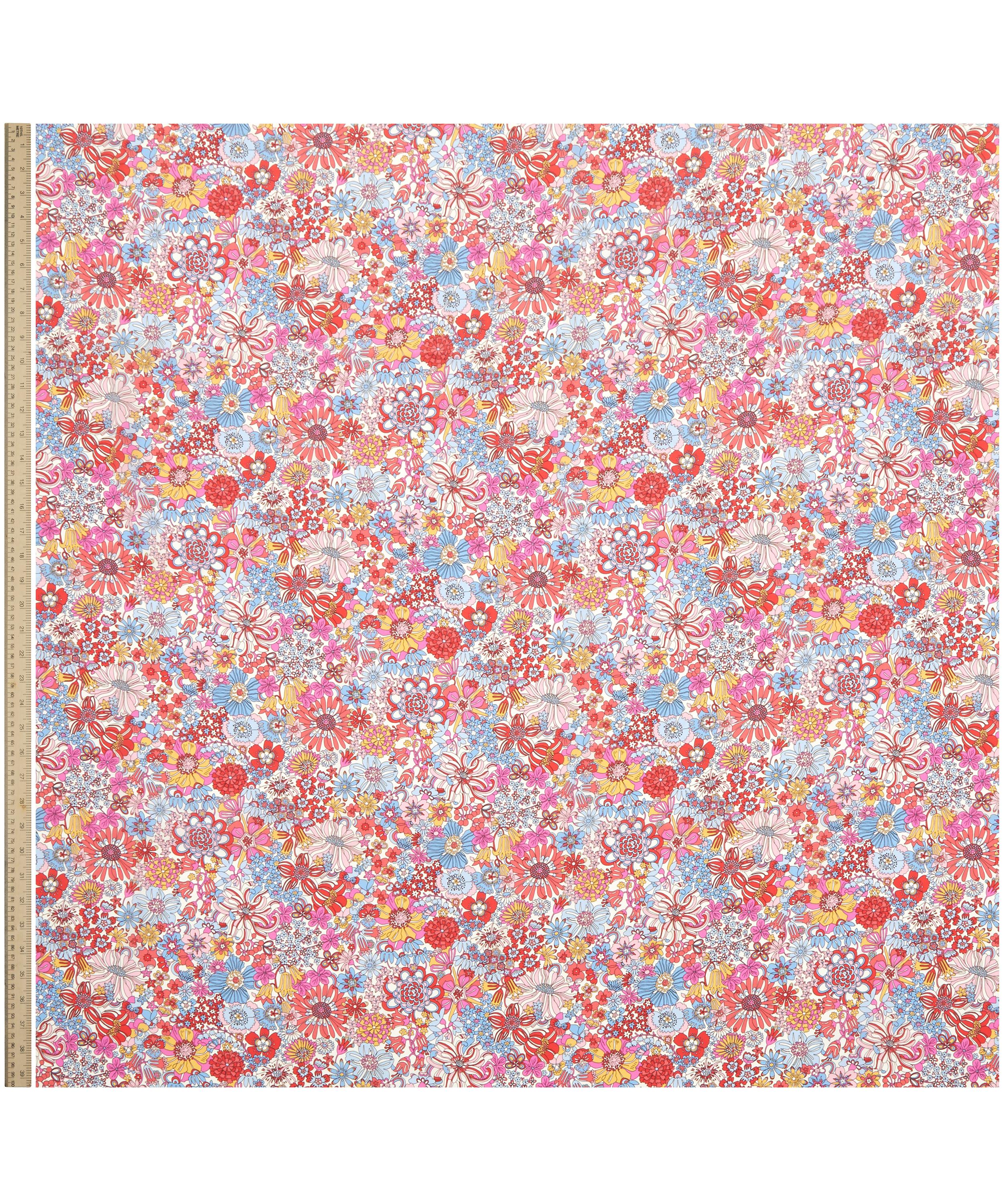 Liberty Fabrics - Rainbow Garden Crepe de Chine image number 1