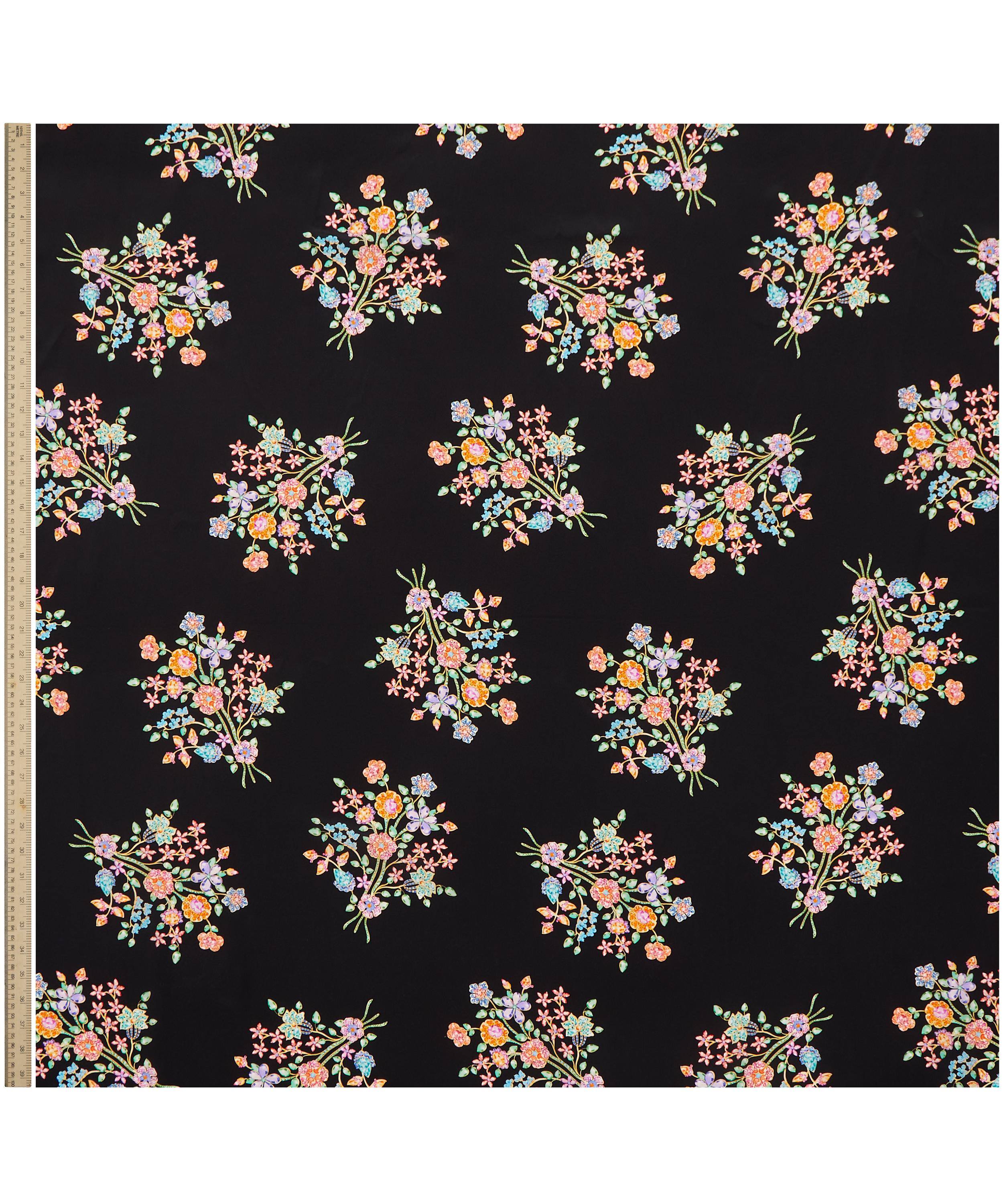 Liberty Fabrics - Fiona’s Bouquet Crepe de Chine image number 1