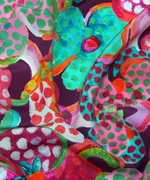 Liberty Fabrics - Fauvism Floral Crepe de Chine image number 3