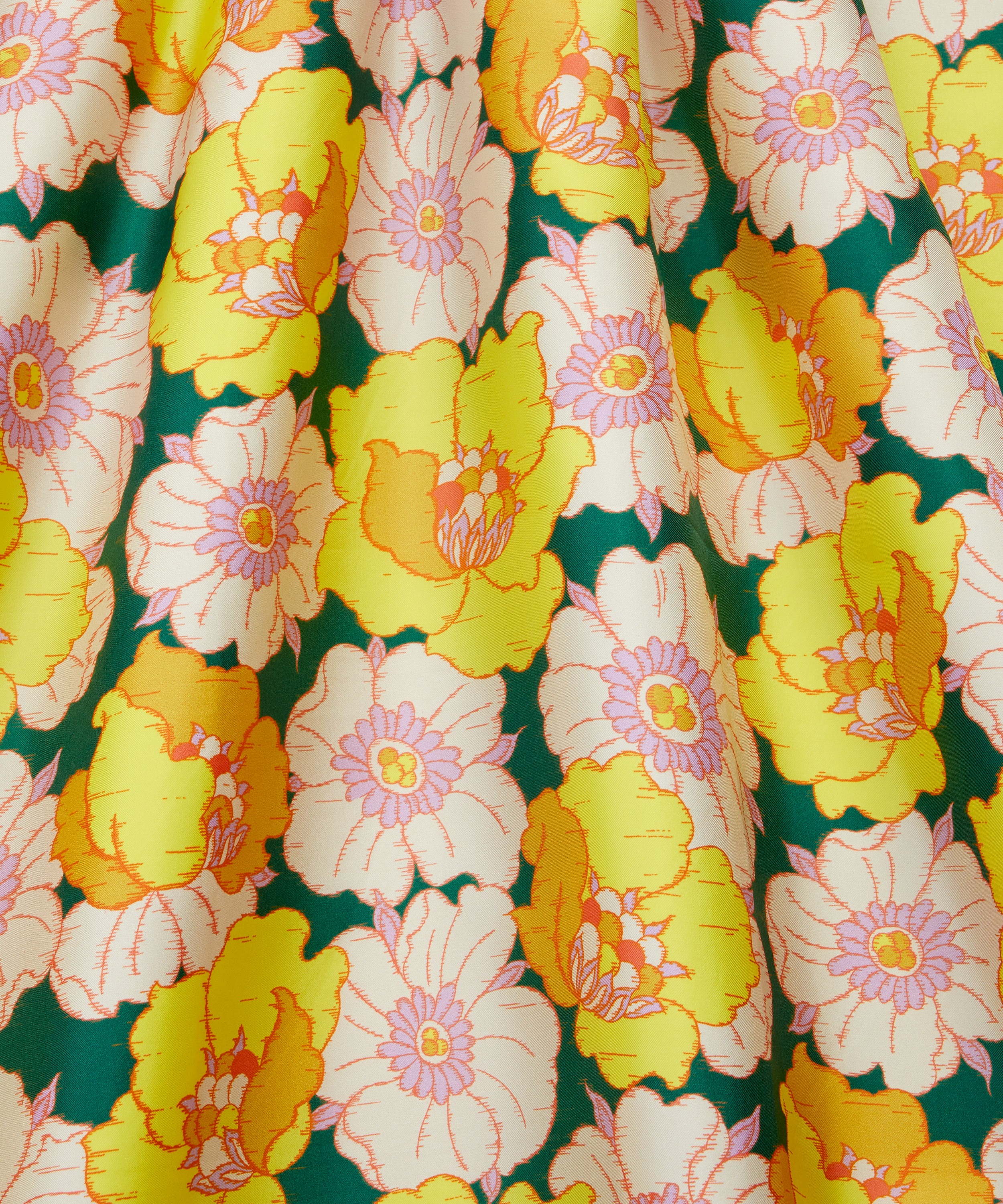 Liberty Fabrics - Ikat Anemone Silk Twill image number 2