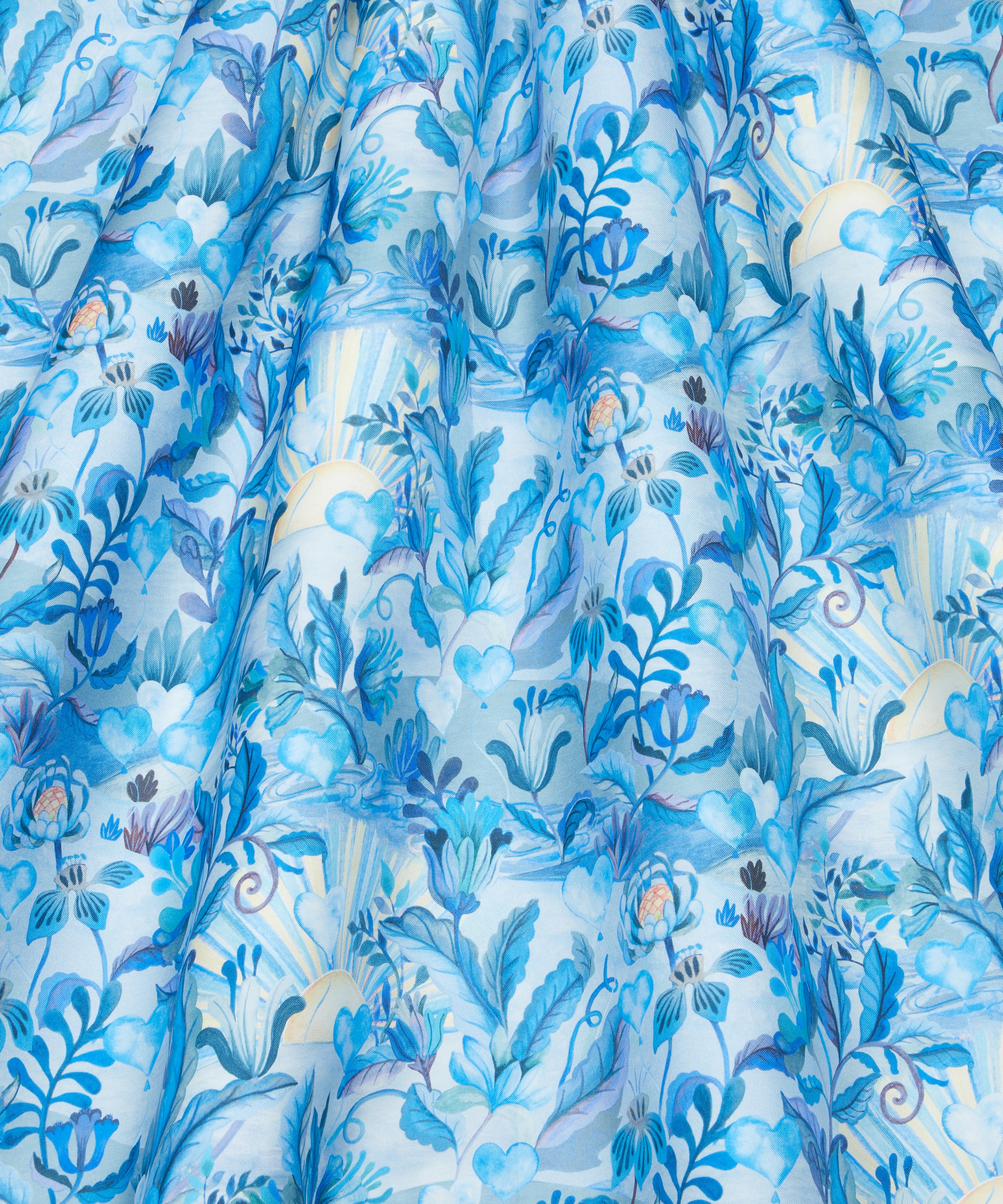 Liberty Fabrics - Una Landscape Silk Twill image number 2