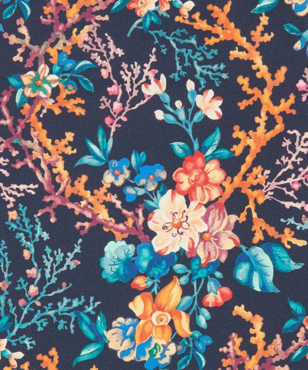 Liberty Fabrics - Coral Meadow Silk Twill image number null