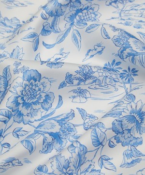 Liberty Fabrics - Delft Lagoon Silk Twill image number 3