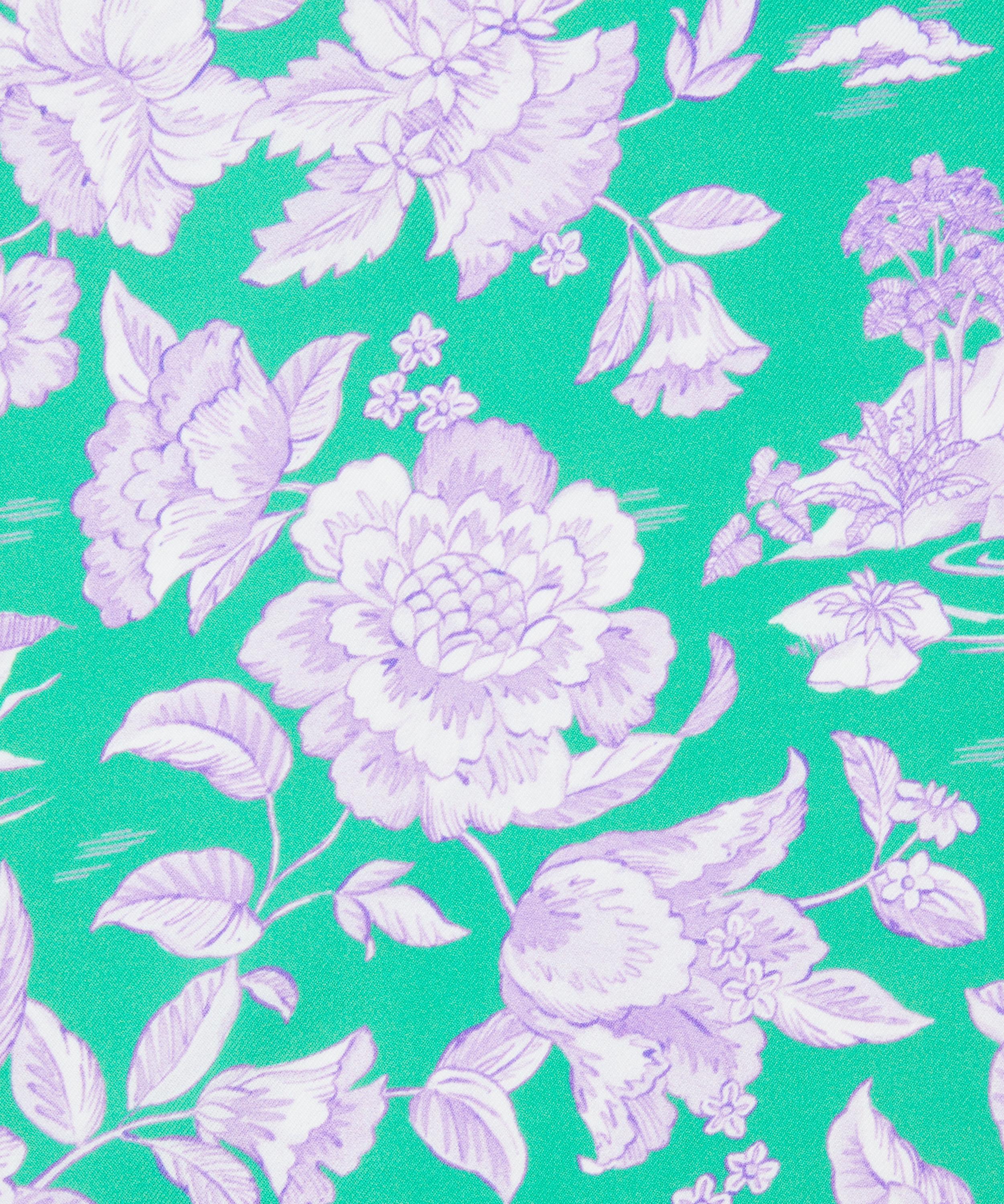 Liberty Fabrics - Delft Lagoon Silk Twill image number 0