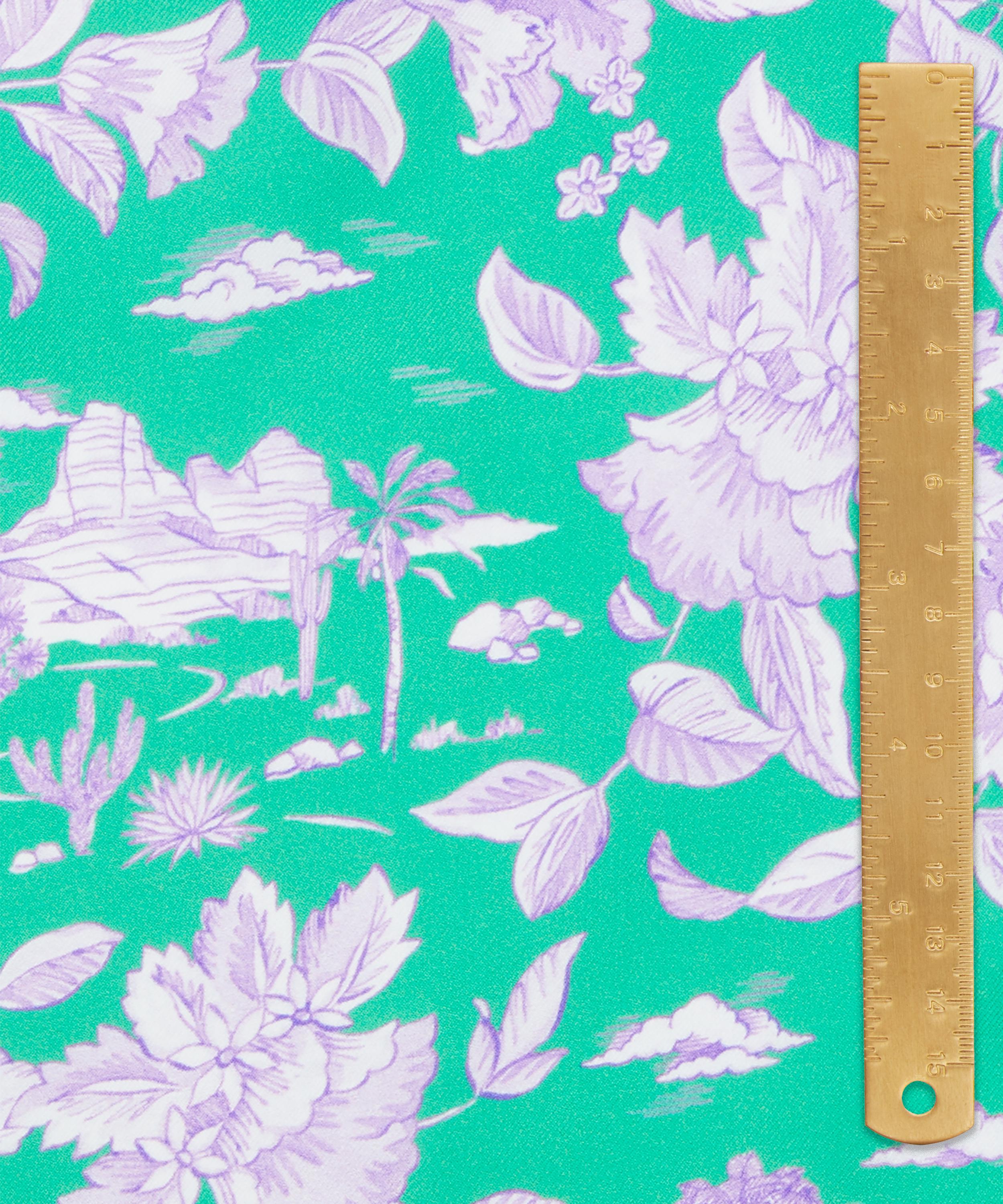 Liberty Fabrics - Delft Lagoon Silk Twill image number 4