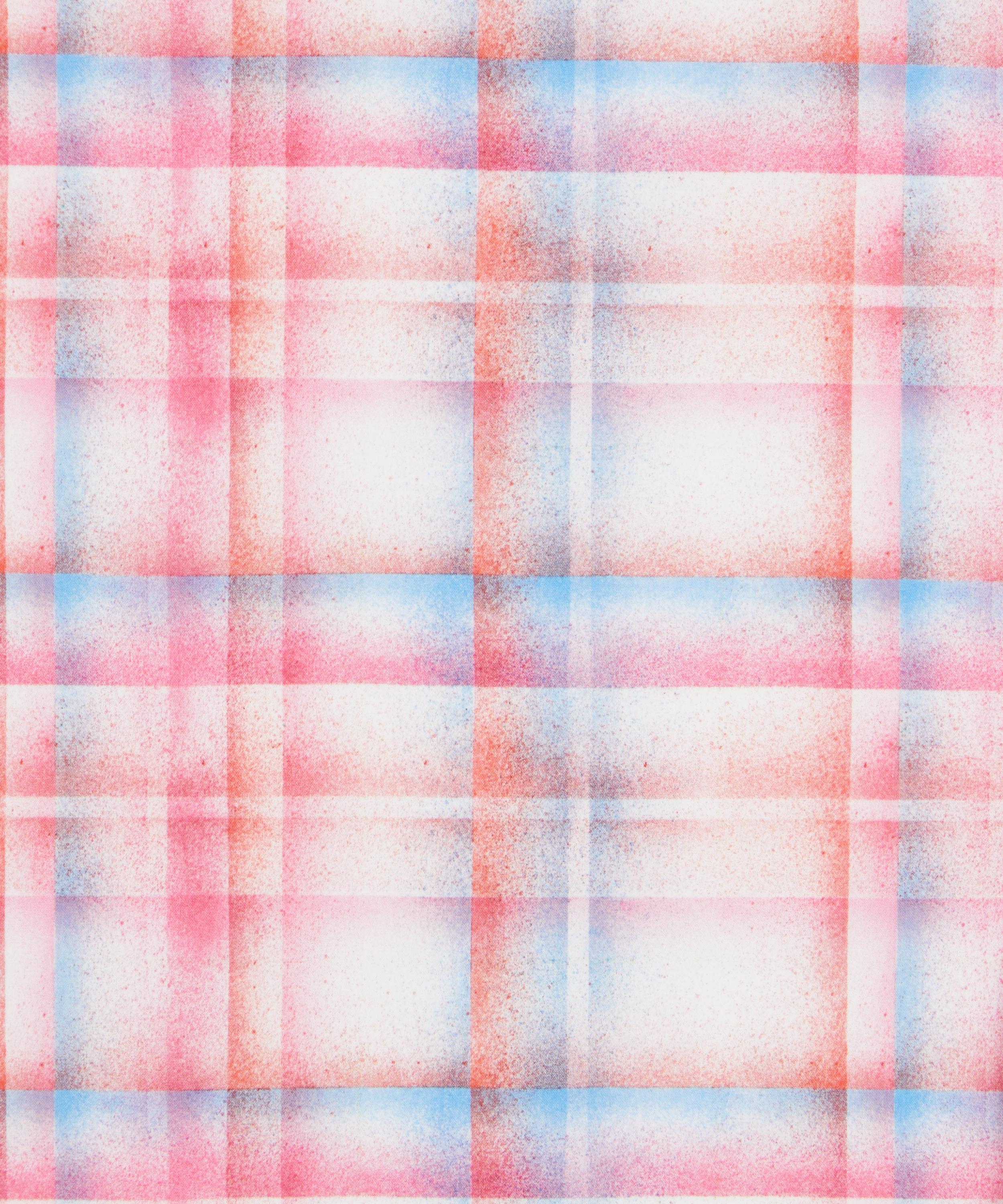 Pink Plaid Fabric 