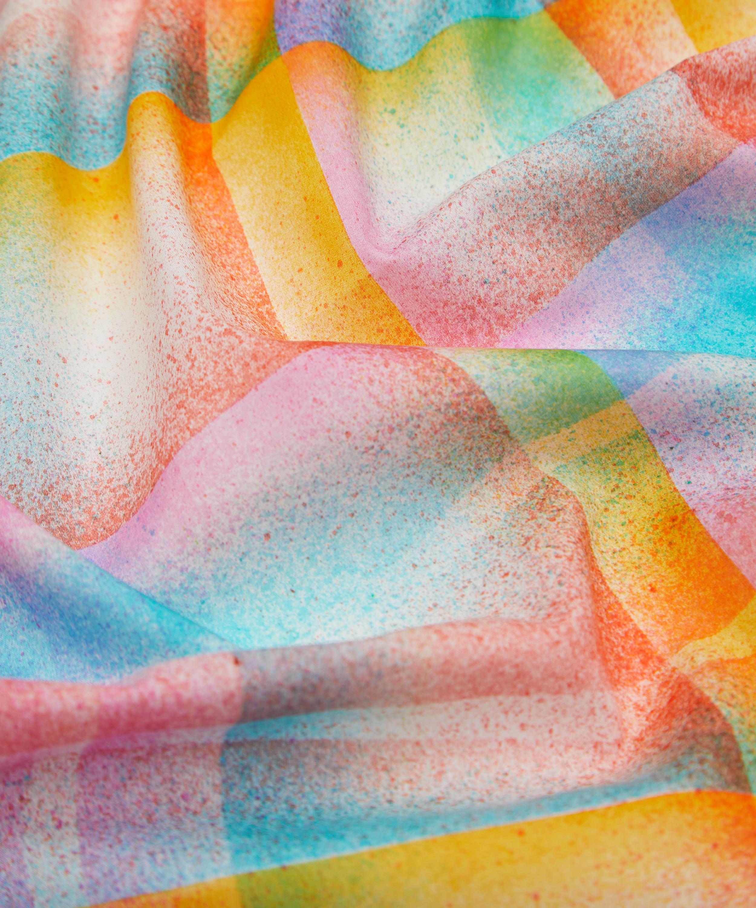 Liberty Fabrics - Technicolour Check Tana Lawn™ Cotton image number 3