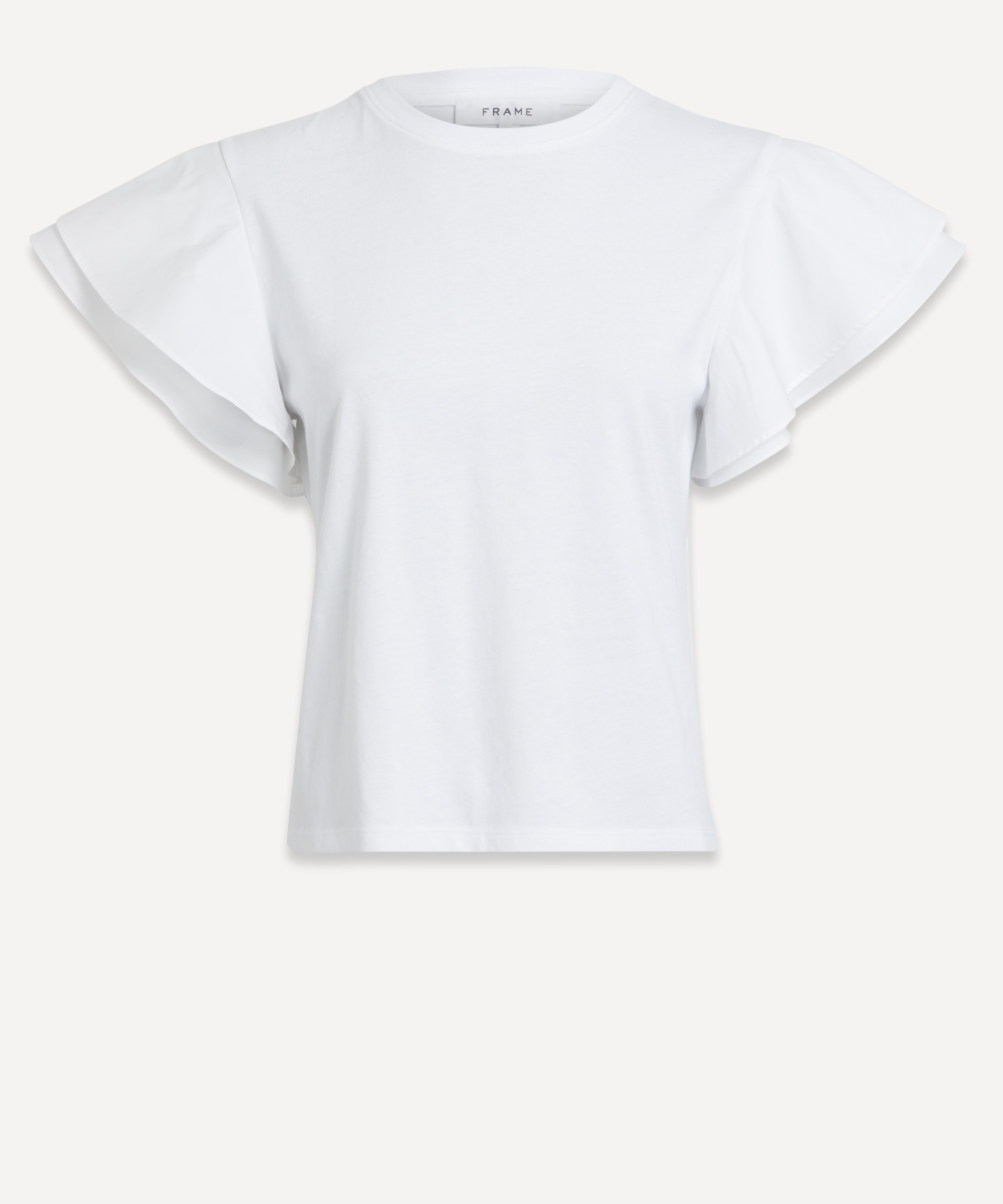 Frame - Flounce Sleeve T-Shirt image number 0