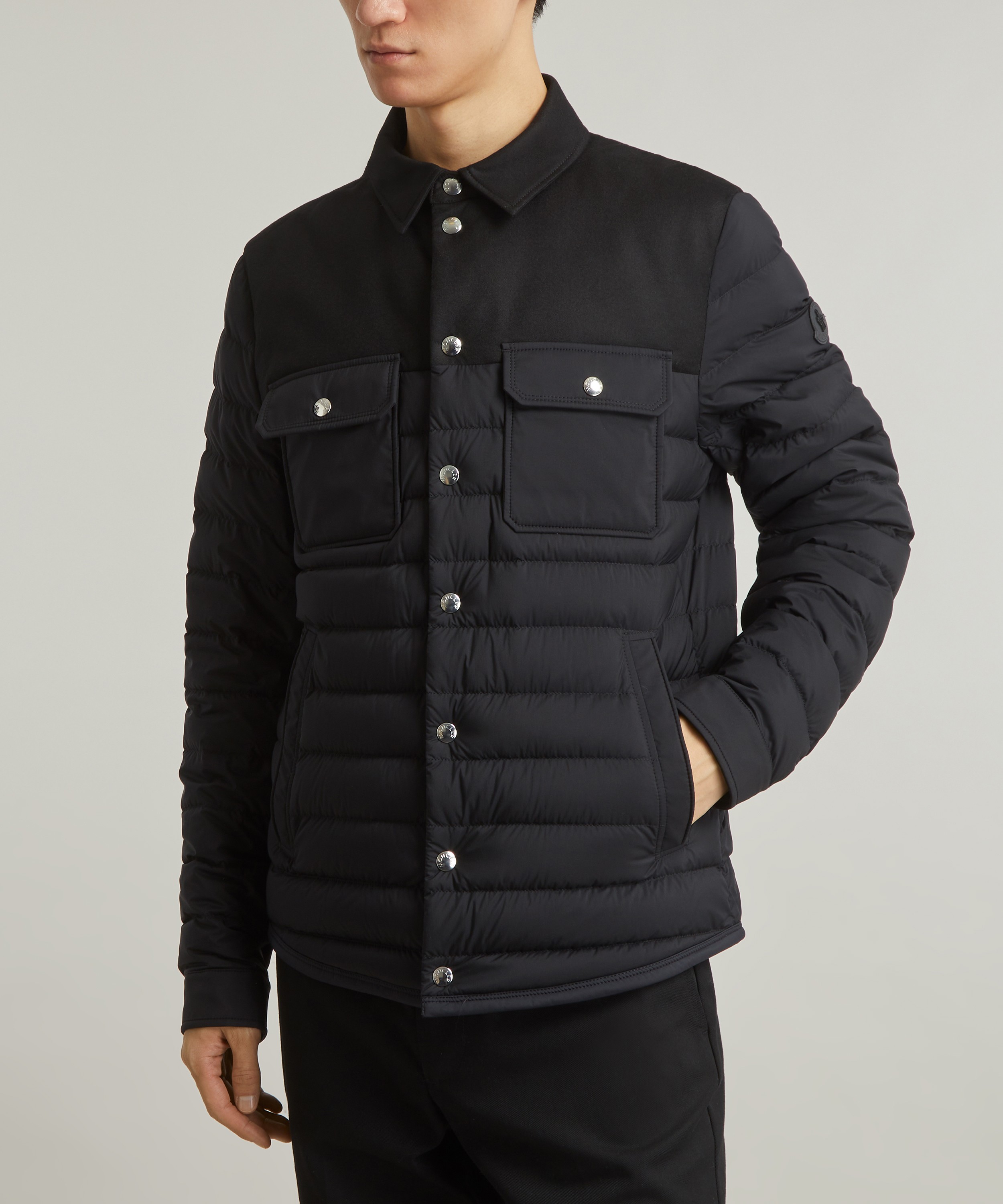 Moncler - Fauscoumb Down Shacket image number 2