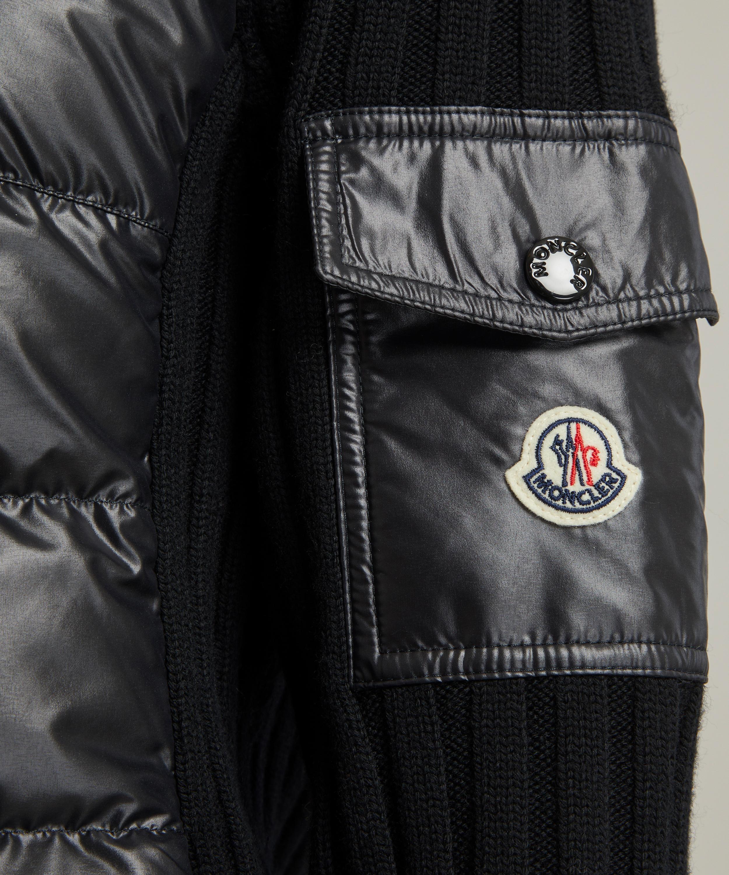 Moncler - Padded Wool Cardigan image number 4