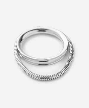 Maggoosh - Sterling Silver Halo Small Ring image number 0