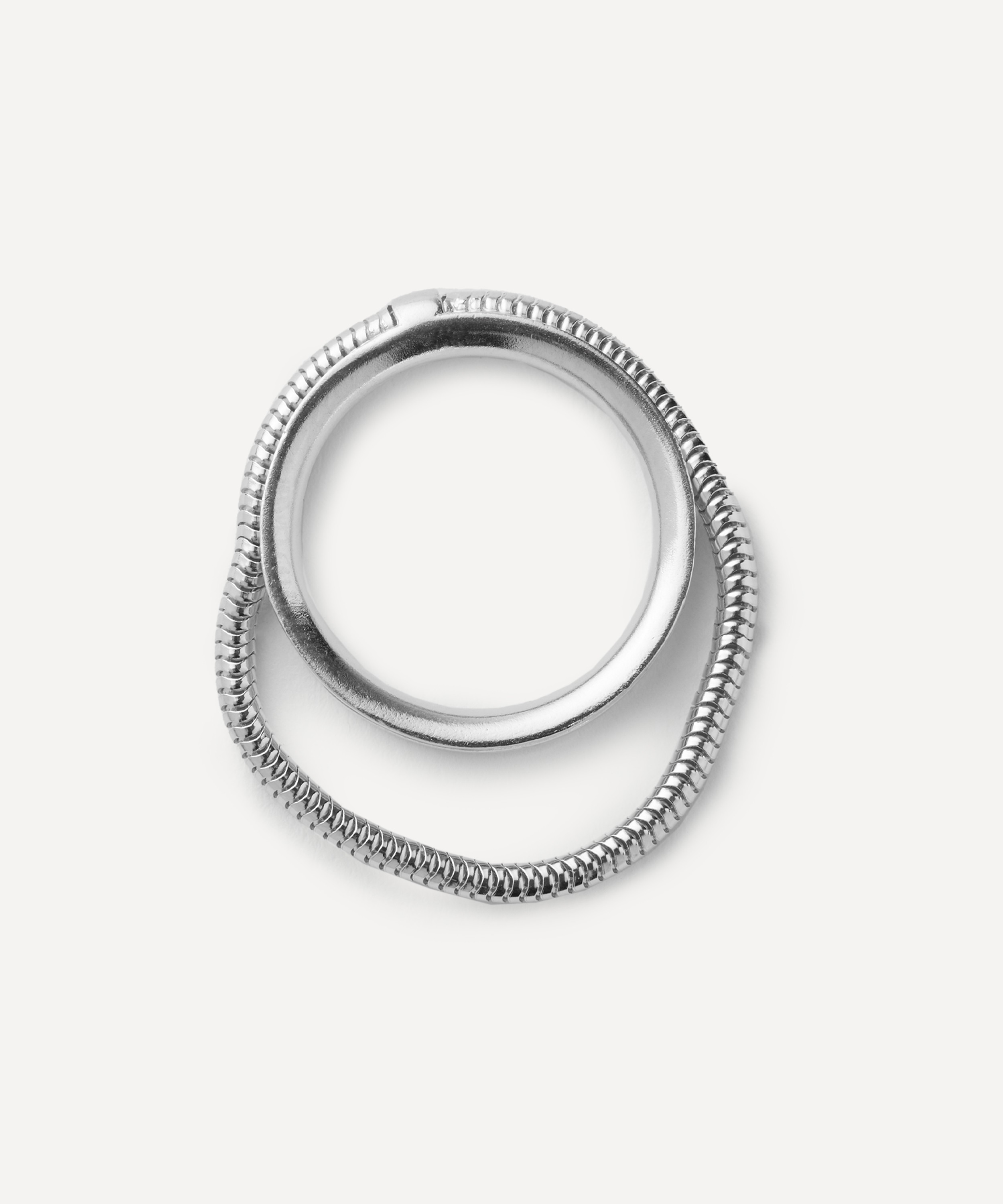 Maggoosh - Sterling Silver Halo Small Ring image number 1