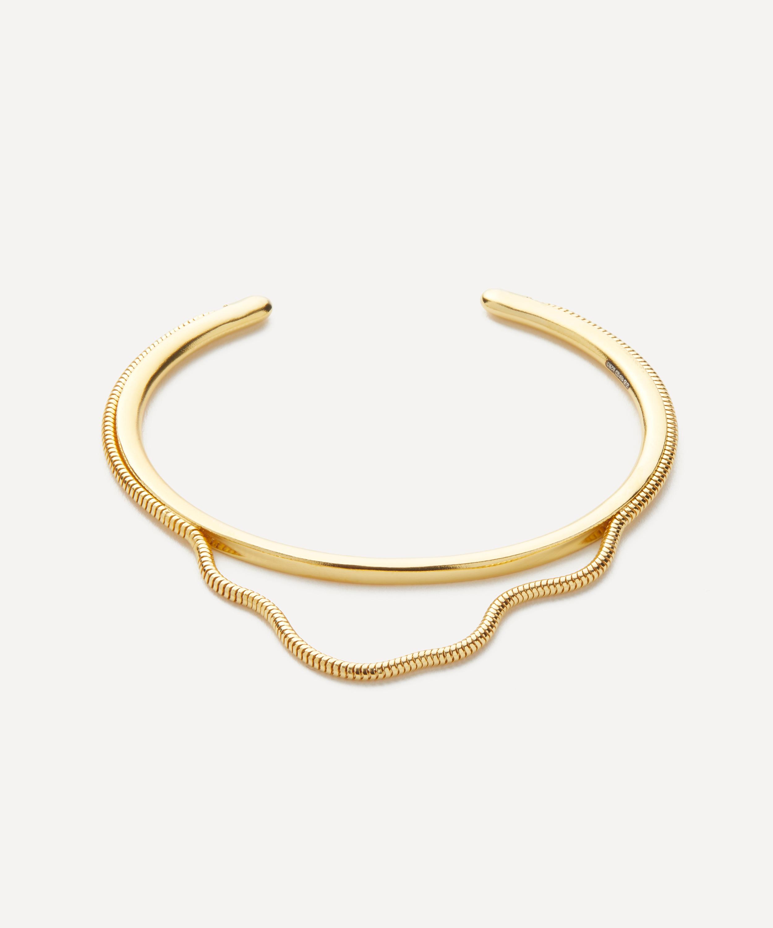 Maggoosh Gold-Plated Halo Arm Cuff Bracelet | Liberty