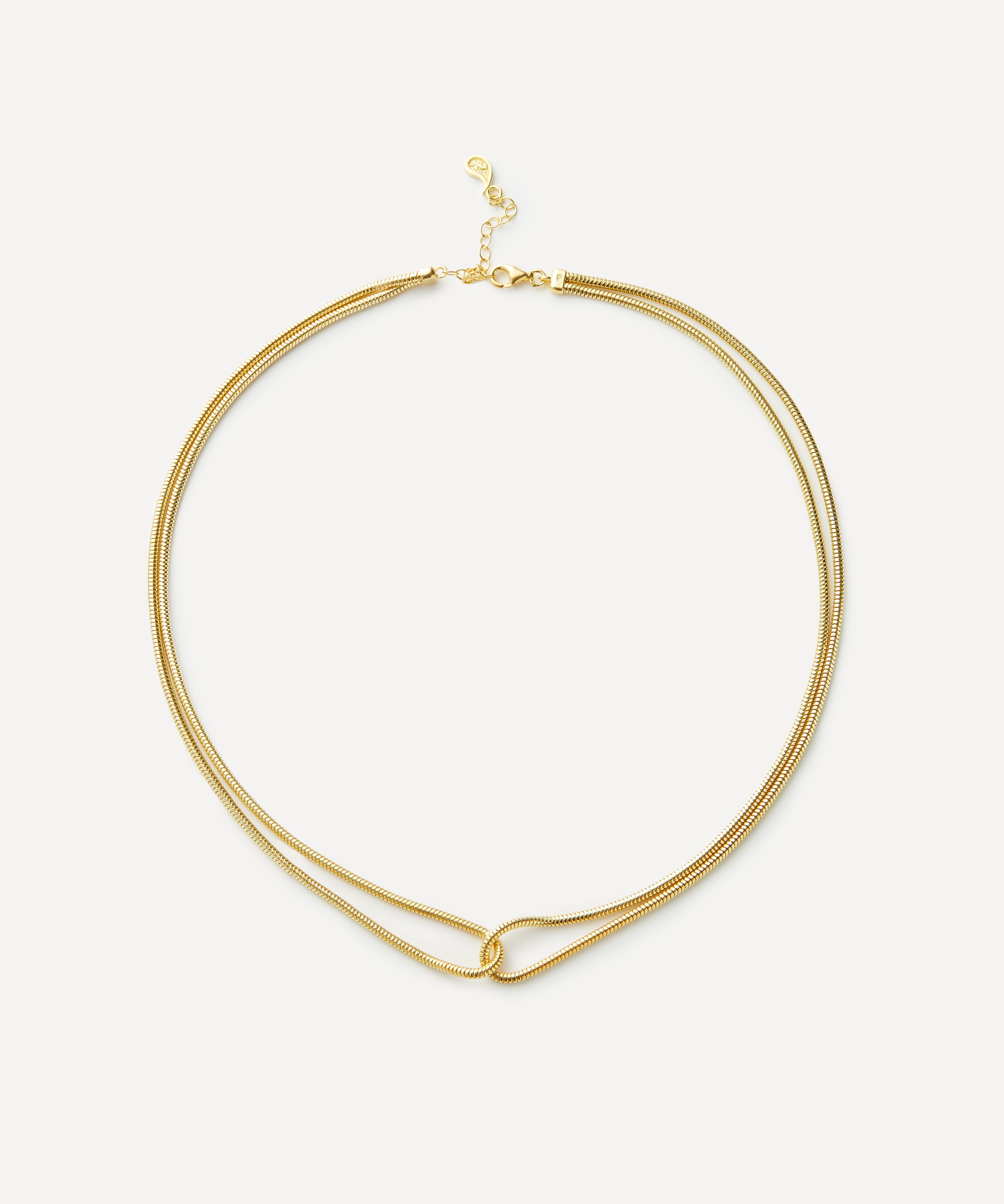 Maggoosh - Gold-Plated Harmonia Chain Necklace image number 0