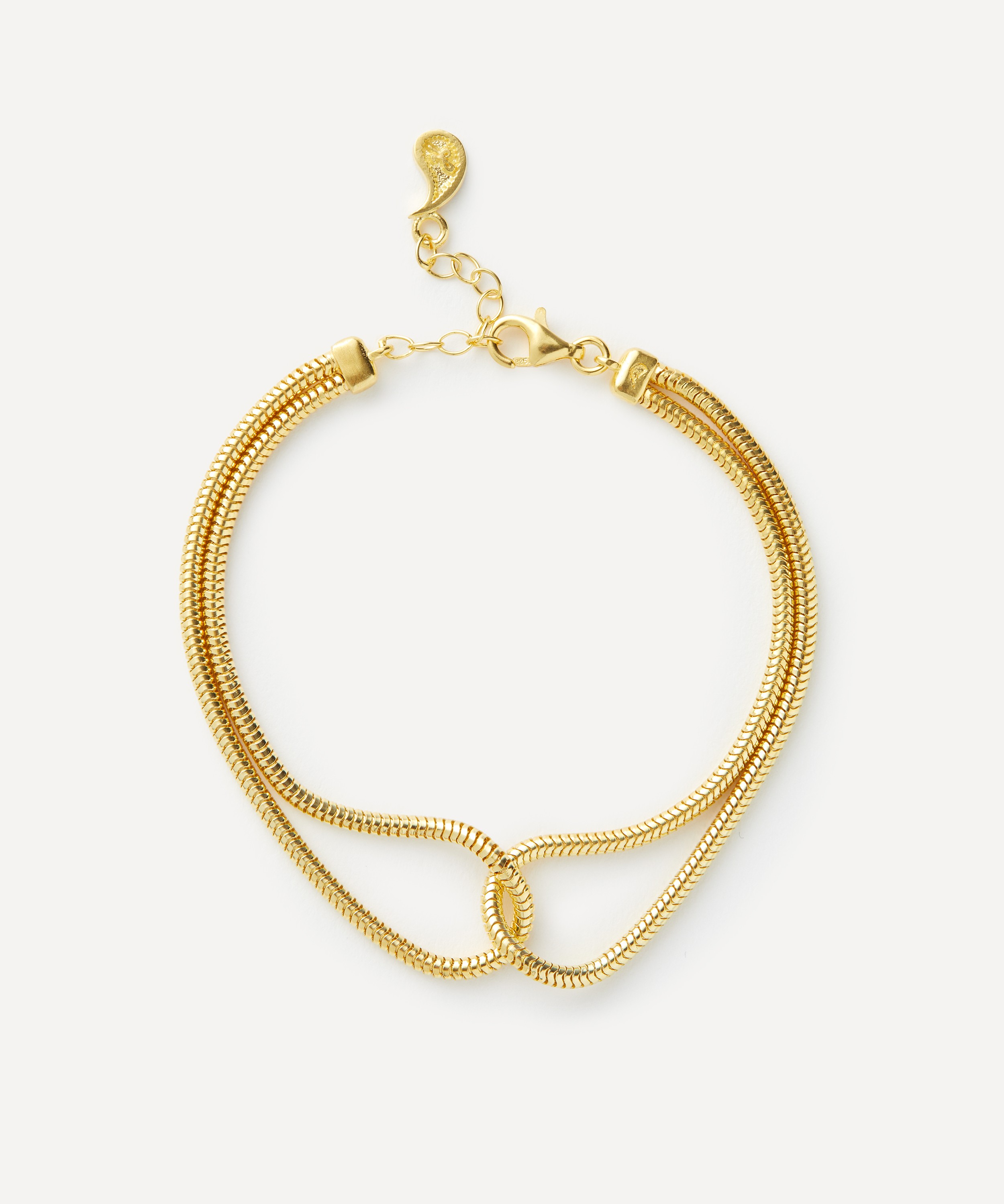 Maggoosh - Gold-Plated Harmonia Chain Bracelet image number 0
