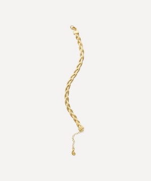 Maggoosh - Gold-Plated Liquid Braid Slim Bracelet image number 0