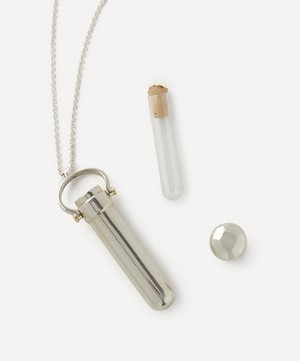 Ferian - Sterling Silver Perfume Vial Necklace image number 2