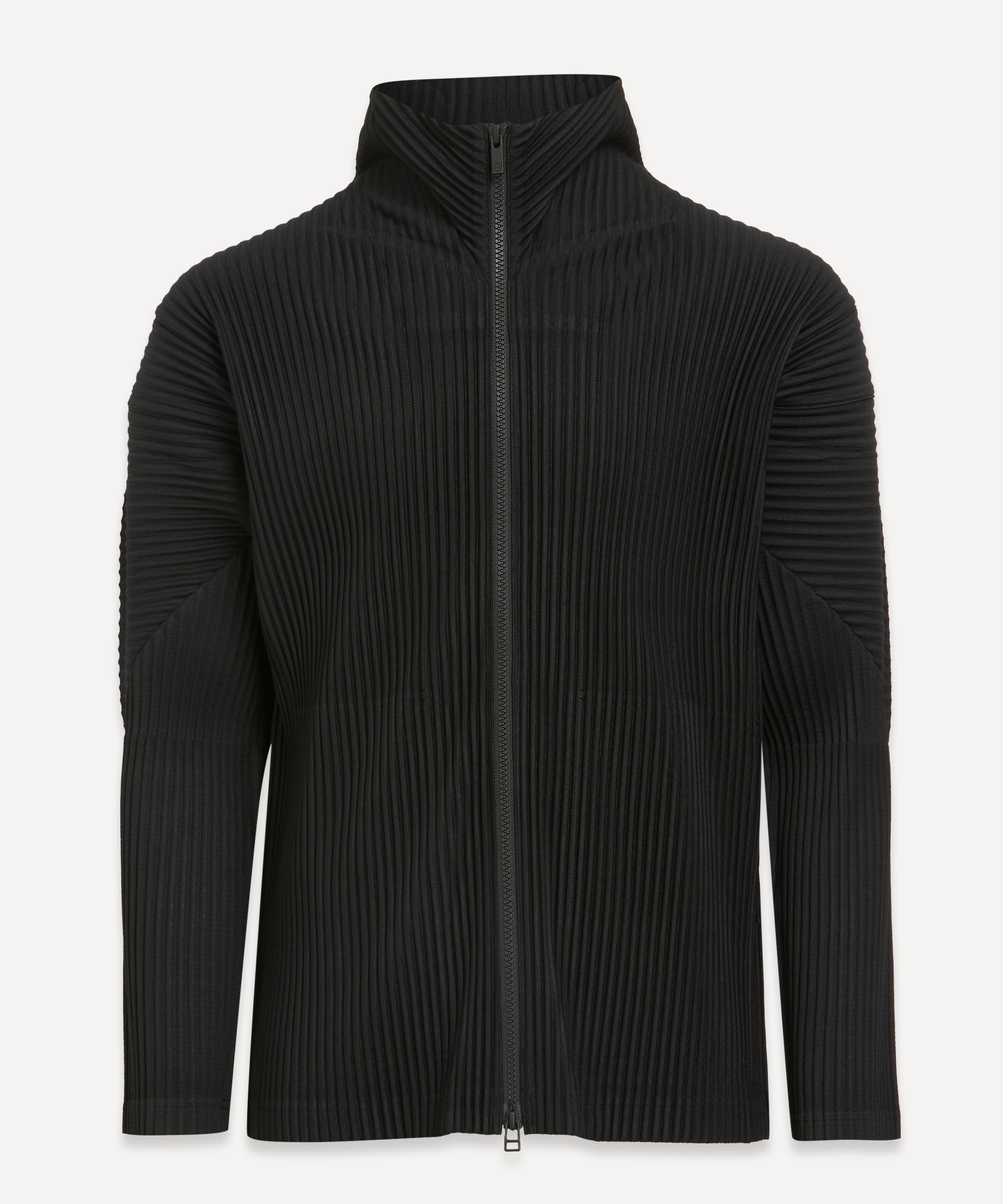 HOMME PLISSÉ ISSEY MIYAKE - Core Pleated Zip-Front Jacket image number 0