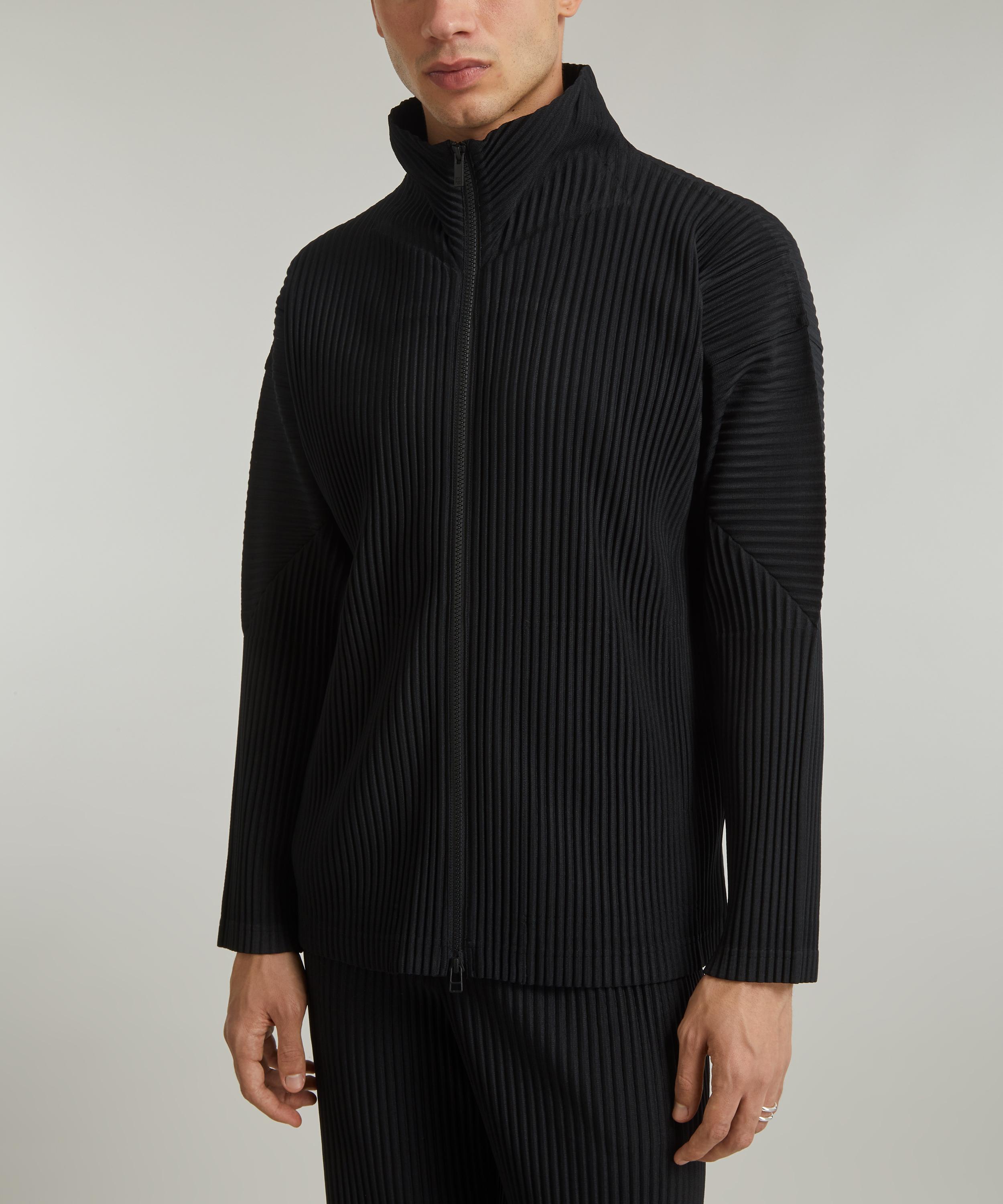 HOMME PLISSÉ ISSEY MIYAKE - Core Pleated Zip-Front Jacket image number 2