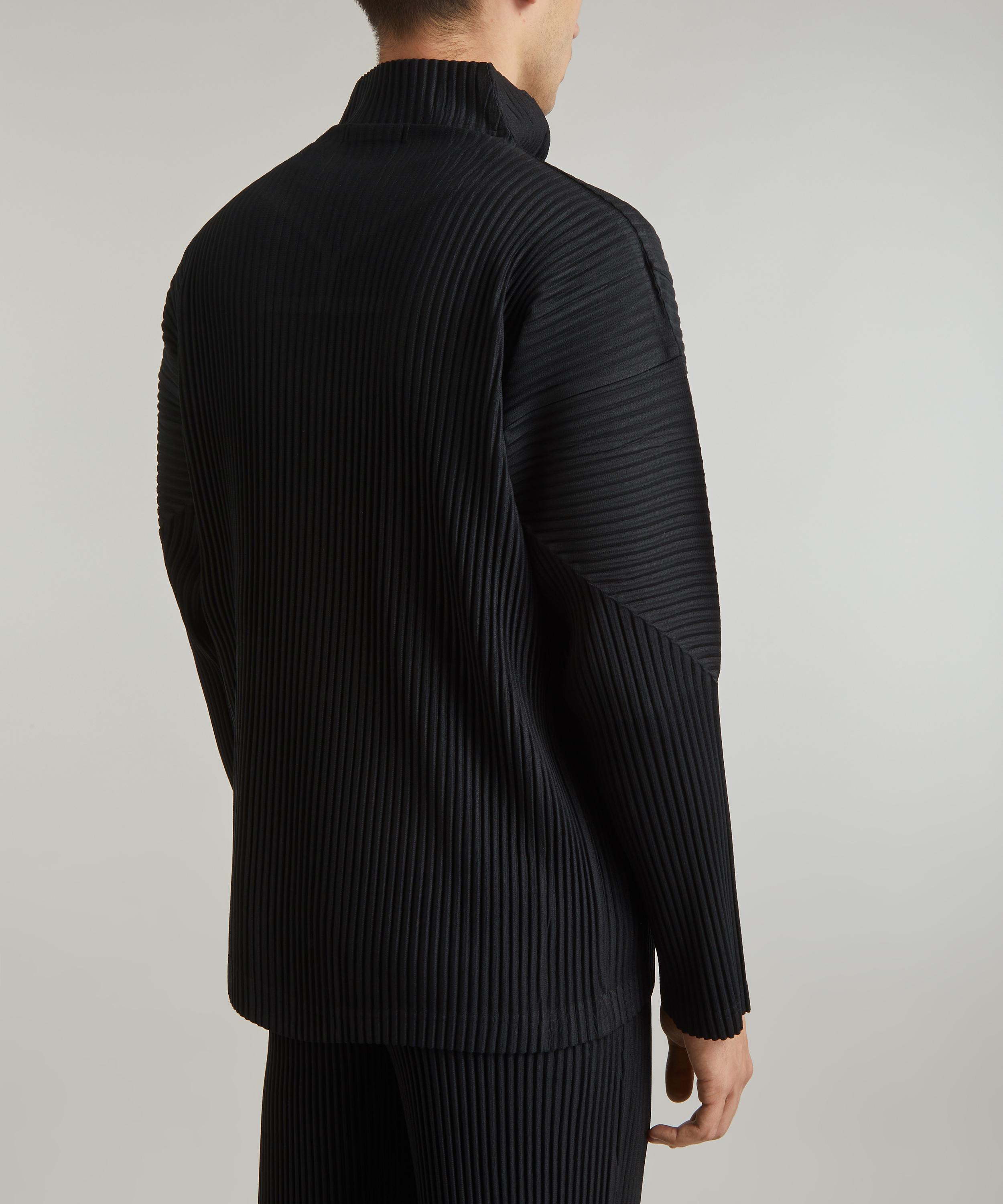 HOMME PLISSÉ ISSEY MIYAKE - Core Pleated Zip-Front Jacket image number 3
