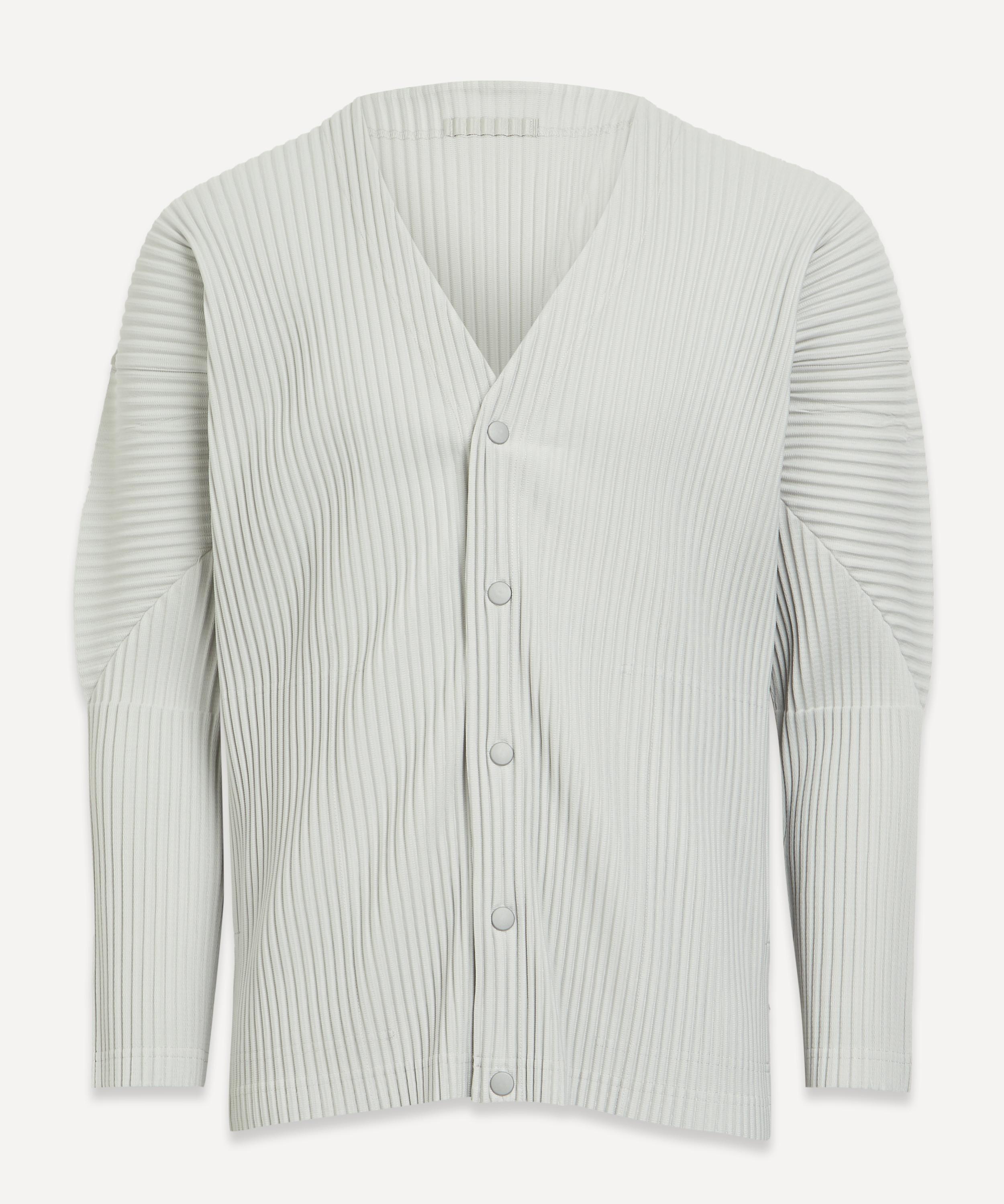 HOMME PLISSÉ ISSEY MIYAKE Core Pleated V-Neck Cardigan | Liberty