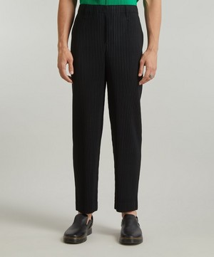 HOMME PLISSÉ ISSEY MIYAKE - Core Pleated Tapered Trousers image number 2