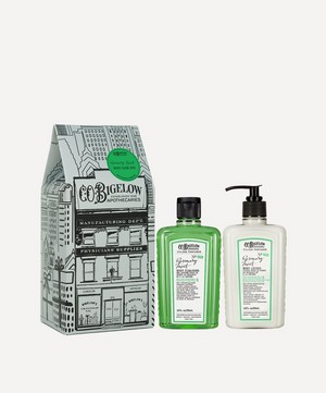 Rosemary Mint Body Cleanser and Body Lotion Duo Set