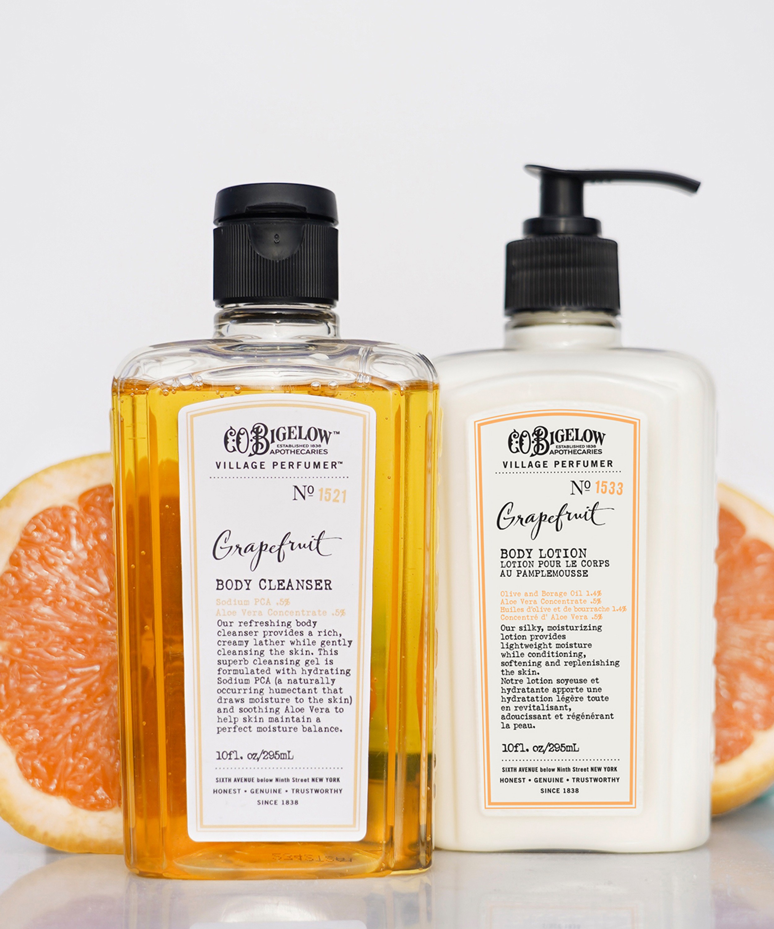 C.O. Bigelow - Grapefruit Body Cleanser and Body Lotion Duo Set image number 5