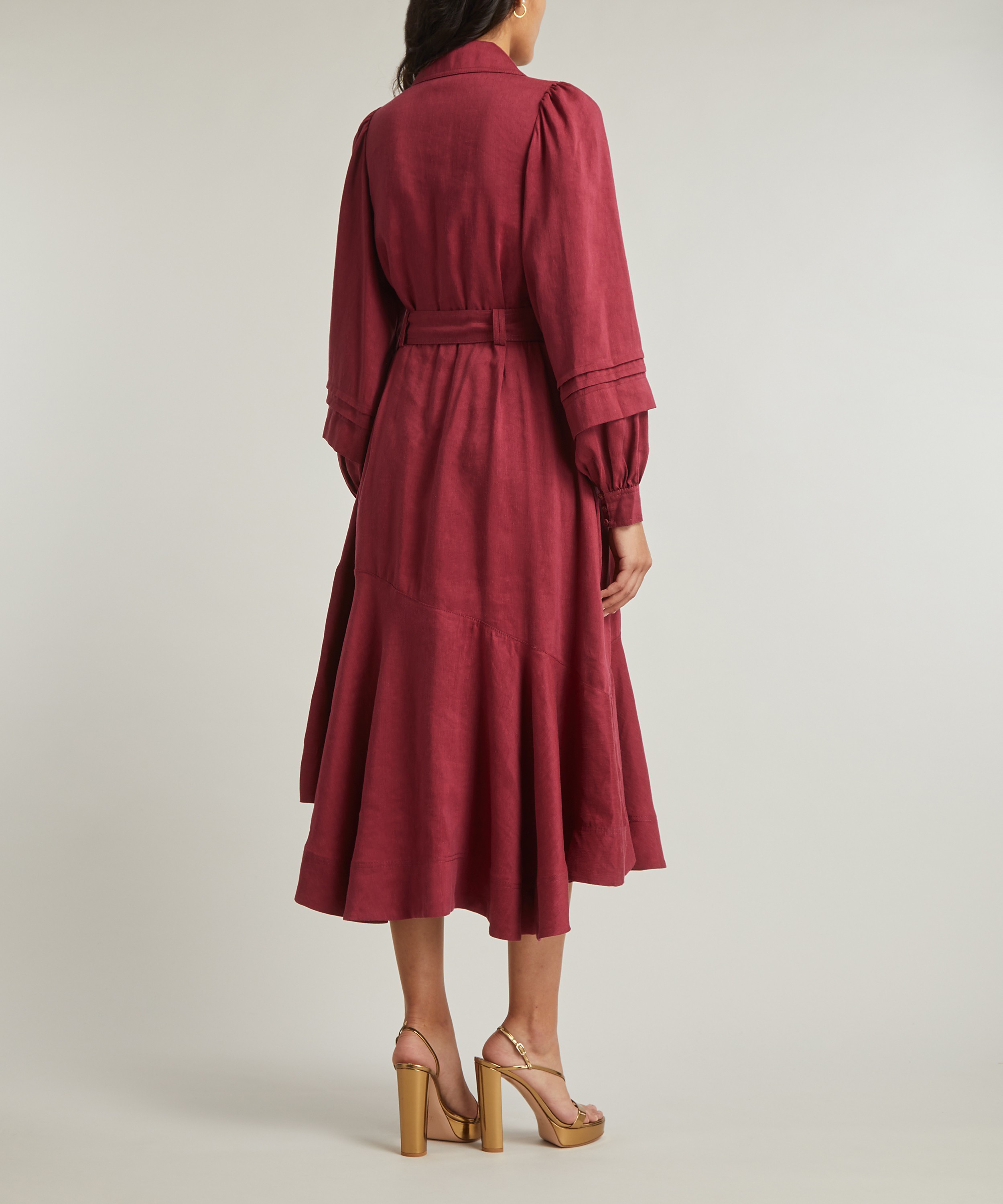 Aje Caroline Belted Midi-Dress | Liberty