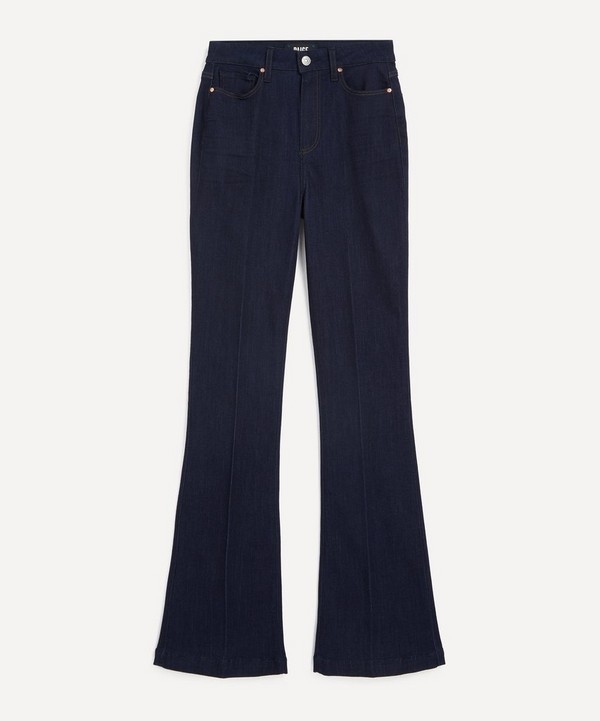 Paige - Iconic Flaunt Denim High Rise Flare Jeans image number null