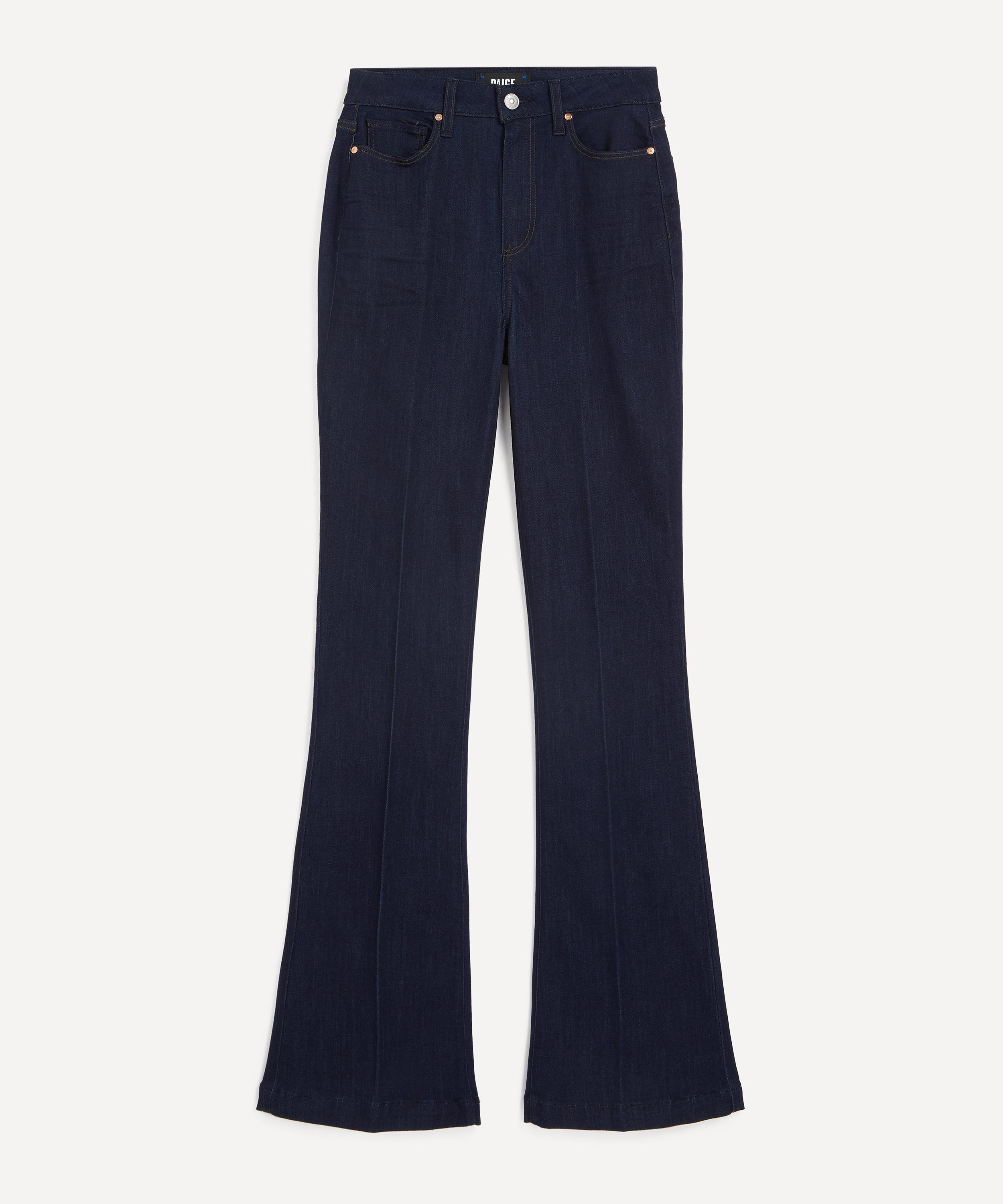 Paige Iconic Flaunt Denim High Rise Flare Jeans