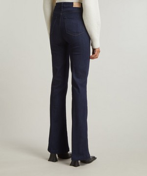 Paige - Iconic Flaunt Denim High Rise Flare Jeans image number 3